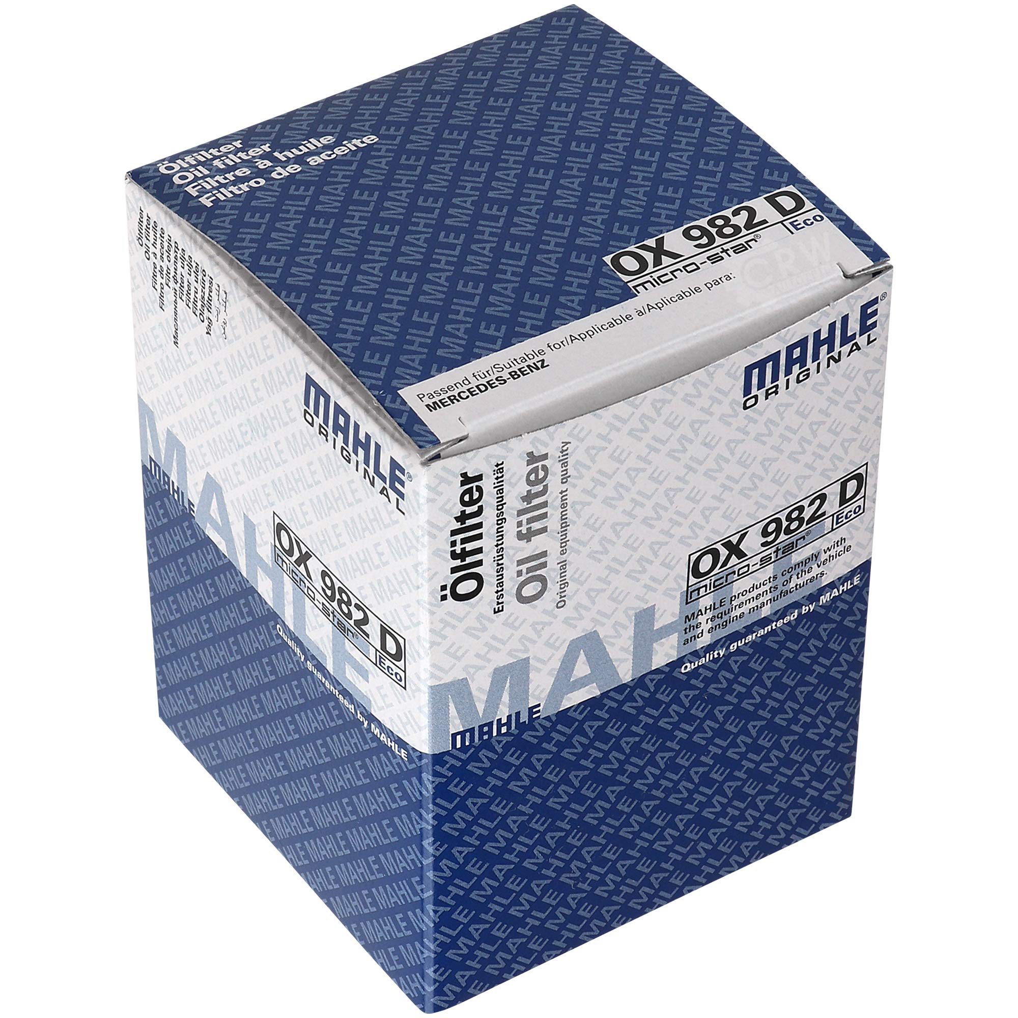 Paquete de inspección Kit de mantenimiento con filtro de aceite OX 982D, filtro de aire LX 3477, filtro de habitáculo (carbón activado) LAK 879, tornillo de cierre
