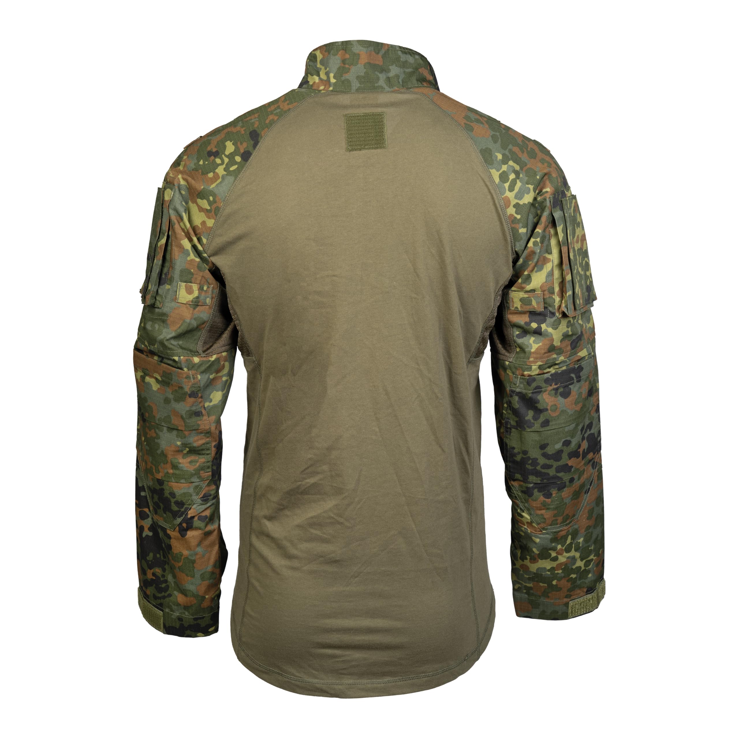 Mil-Tec Feldhemd Tactical 2.0 für Herren • Slim Fit Einsatzhemd mit Reißverschlusstaschen & Klettflächen • Langarm Combat Shirt