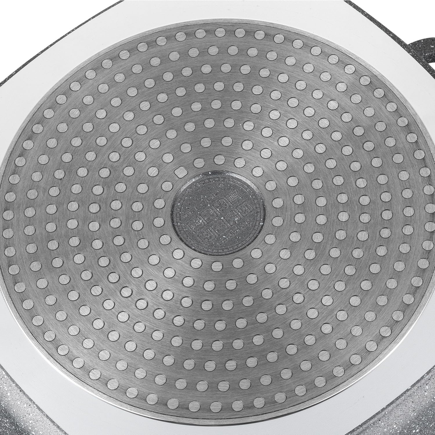 FLORINA Tegame Antiaderente in Alluminio (3,5 l) I Tegame Quadrato con Coperchio in Vetro LAVA I Adatto al Forno I Senza PFOA, Senza Cadmio, Senza Piombo I Ideale per Tutti i Tipi di Fornelli