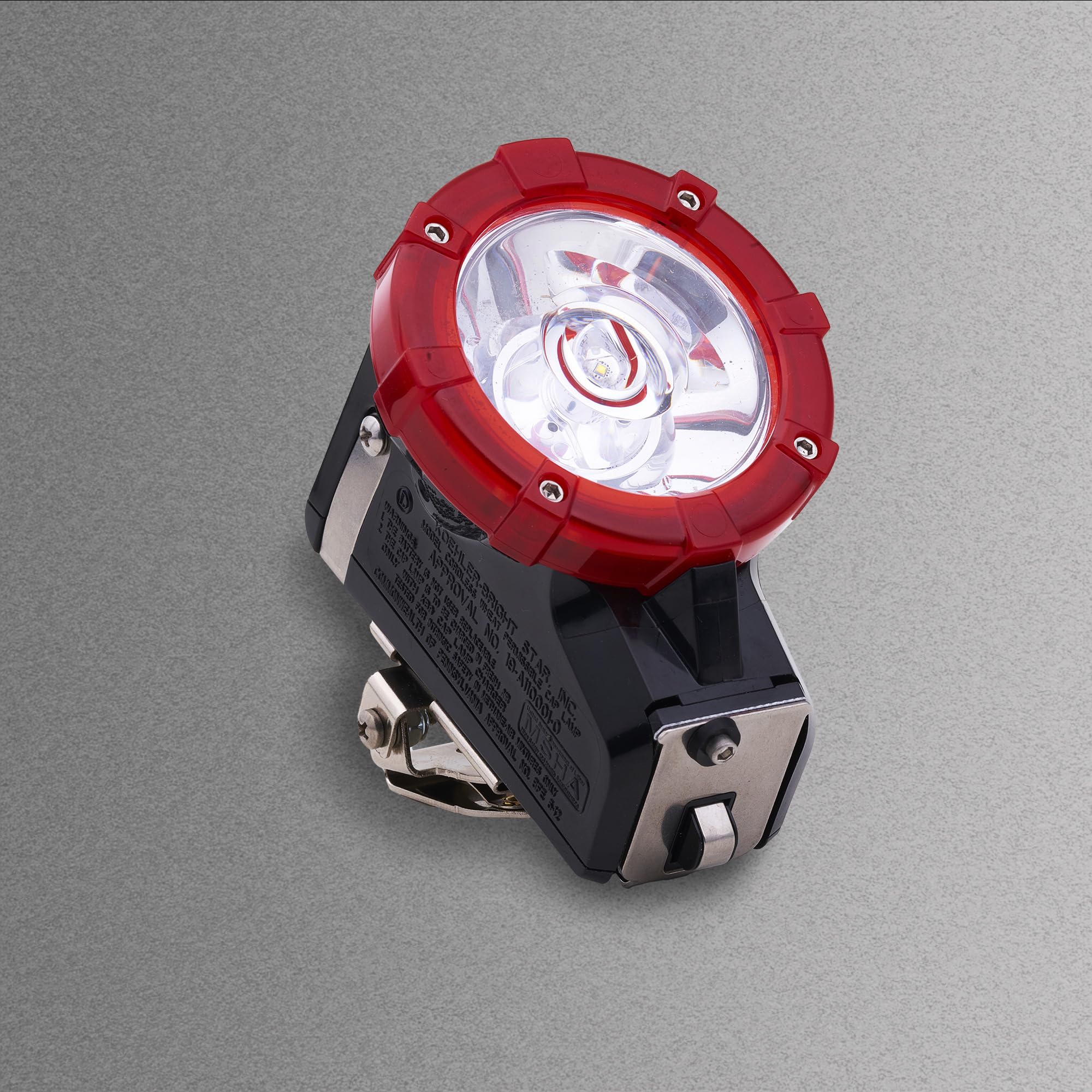 Koehler LI 6000-G Cordless ‘Wheat’ LED Cap Lamp – MSHA, ATEX & IECEx Approved – 15 Hour Runtime, 65 Lumens – Lightweight, Durable Mining Headlamp, Multi- Mode – Made in USA, Optimal Brightness