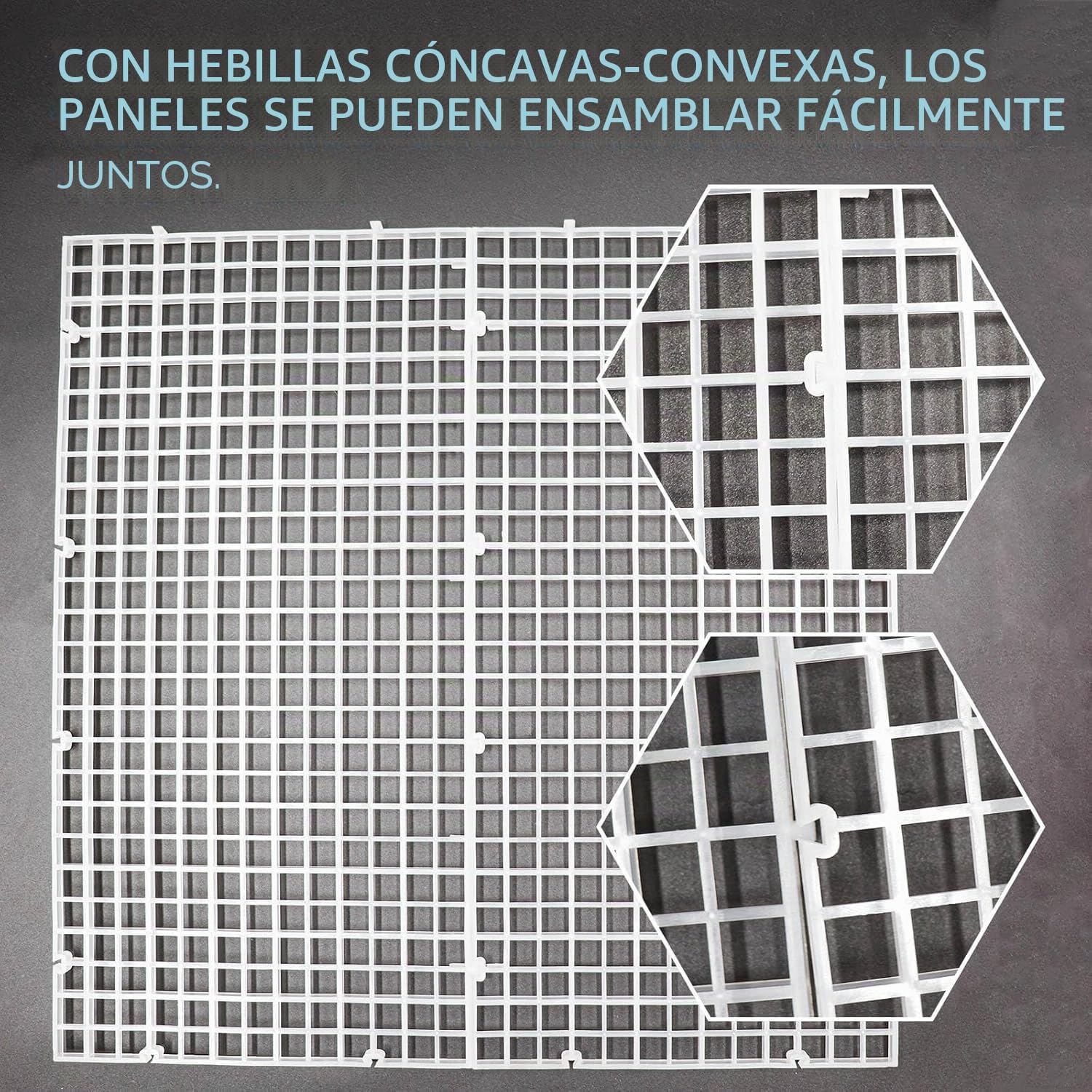 Dnoifne Paquete de 8 cubiertas de acrílico transparente para acuario con clips, tapa ventilada para tanque, panel superior personalizable para configuraciones de criador