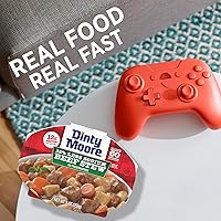 Vista 11 de Dinty Moore Estofado de Res Bajo en Sodio Bandeja para Microondas 9 onzas, Paquete de 6