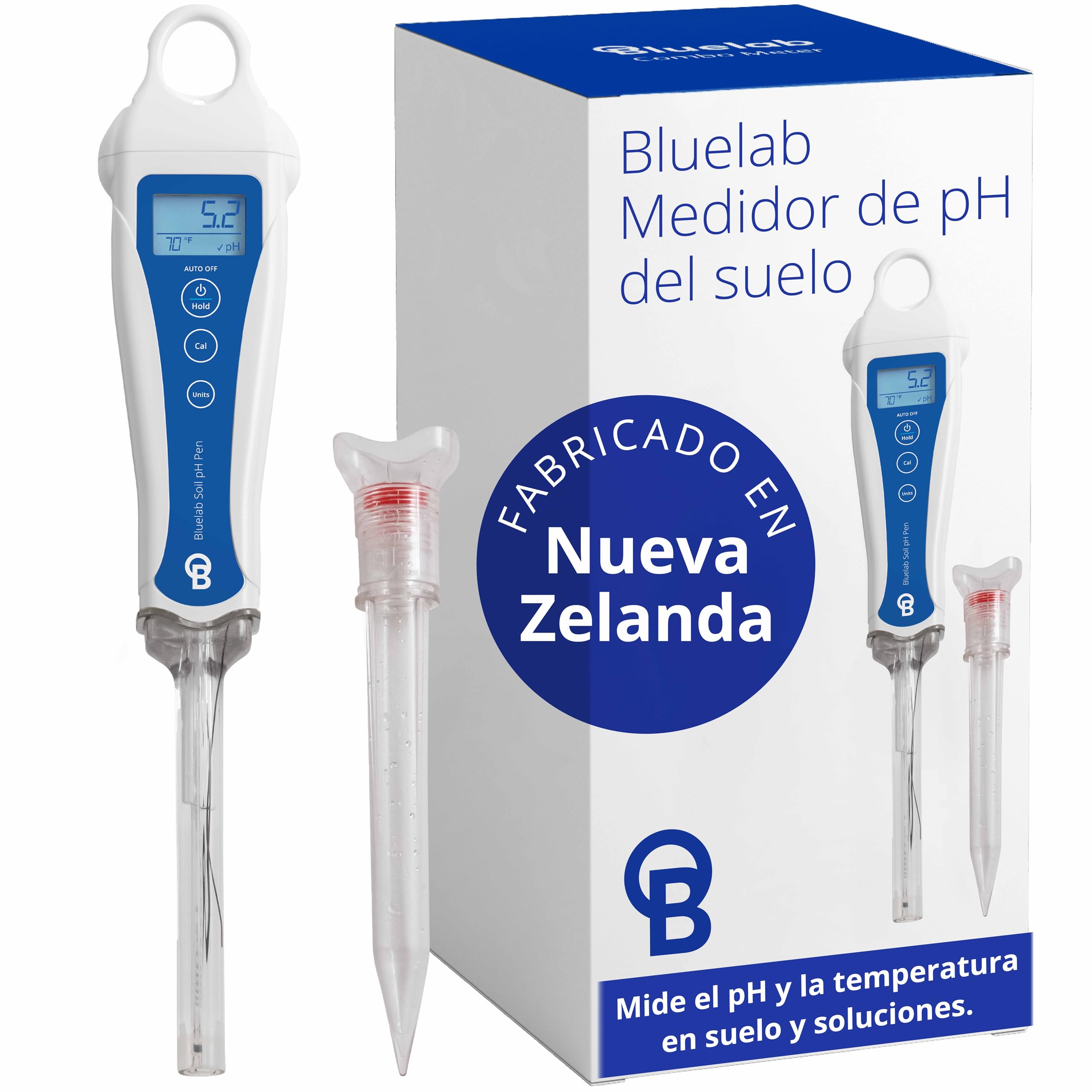 Bluelab PENSOILPH Soil pH Pen - medidor digital para suelo, agua