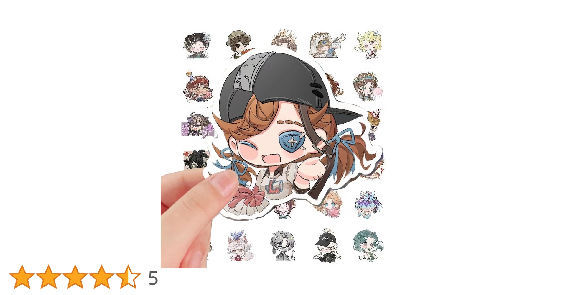 Amazon.co.jp: 第五人格グッズ identityV ステッカー 人気キャラクター