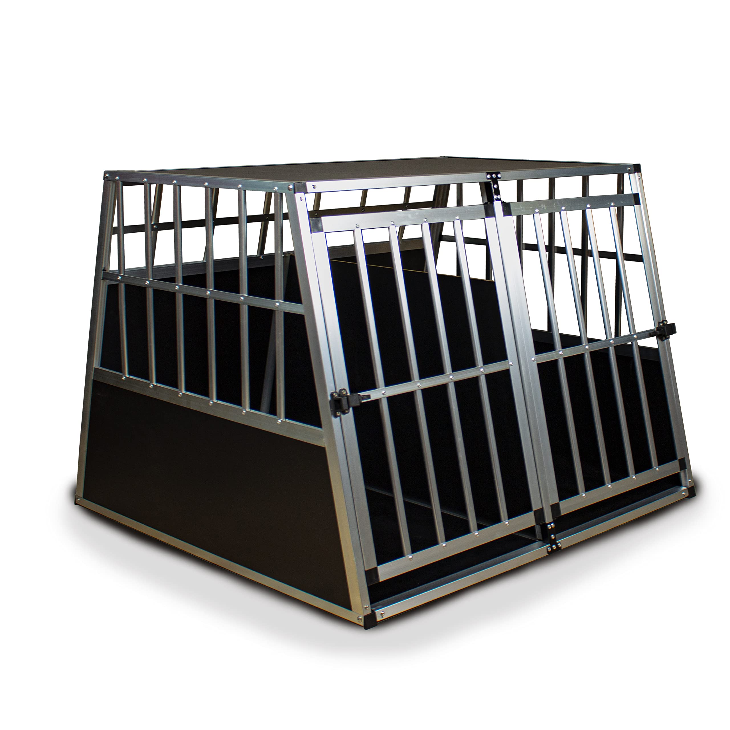 Merschbrock Trade GmbH - Trasportino per cani XL per auto, box da viaggio, gabbia per cani
