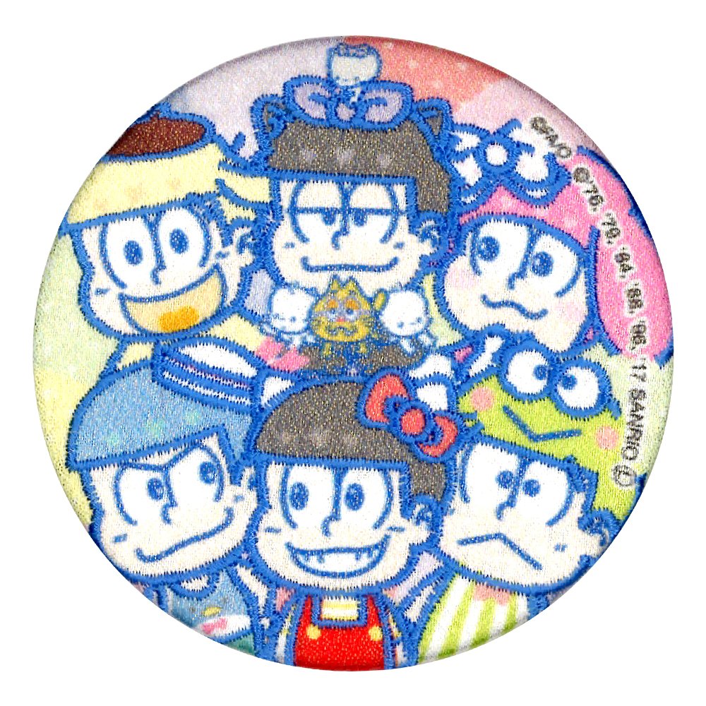 Osomatsu-san x Sanrio miroir compact Minoda contre les reflets flous