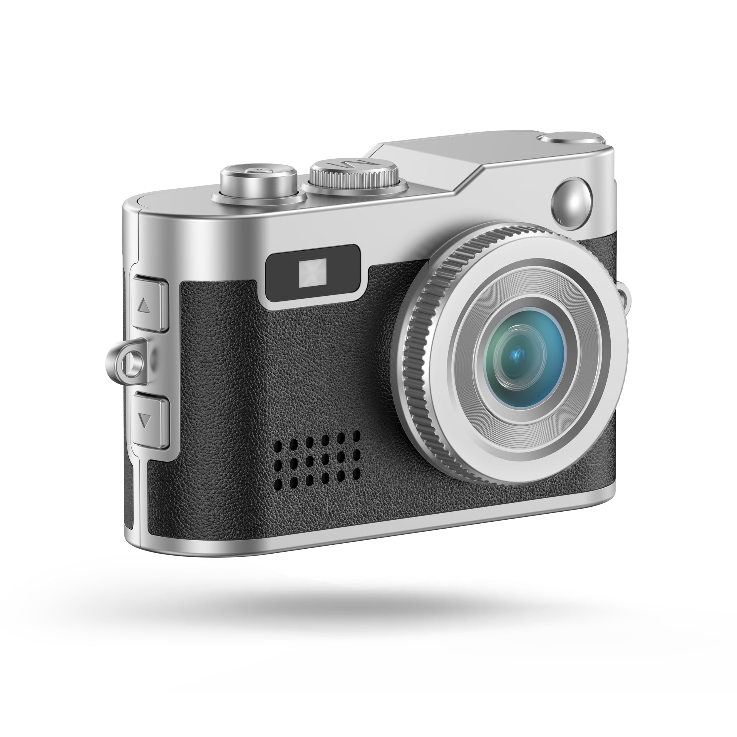 Energy Sistem Mini Cámara HD - Pantalla de 0,96", 2 MP de resolución de Foto y 1080P de Video, batería de 200mAh, incluyte Tarjeta SD de 16GB y Adaptador Type C y grabadora de Voz. (Black)
