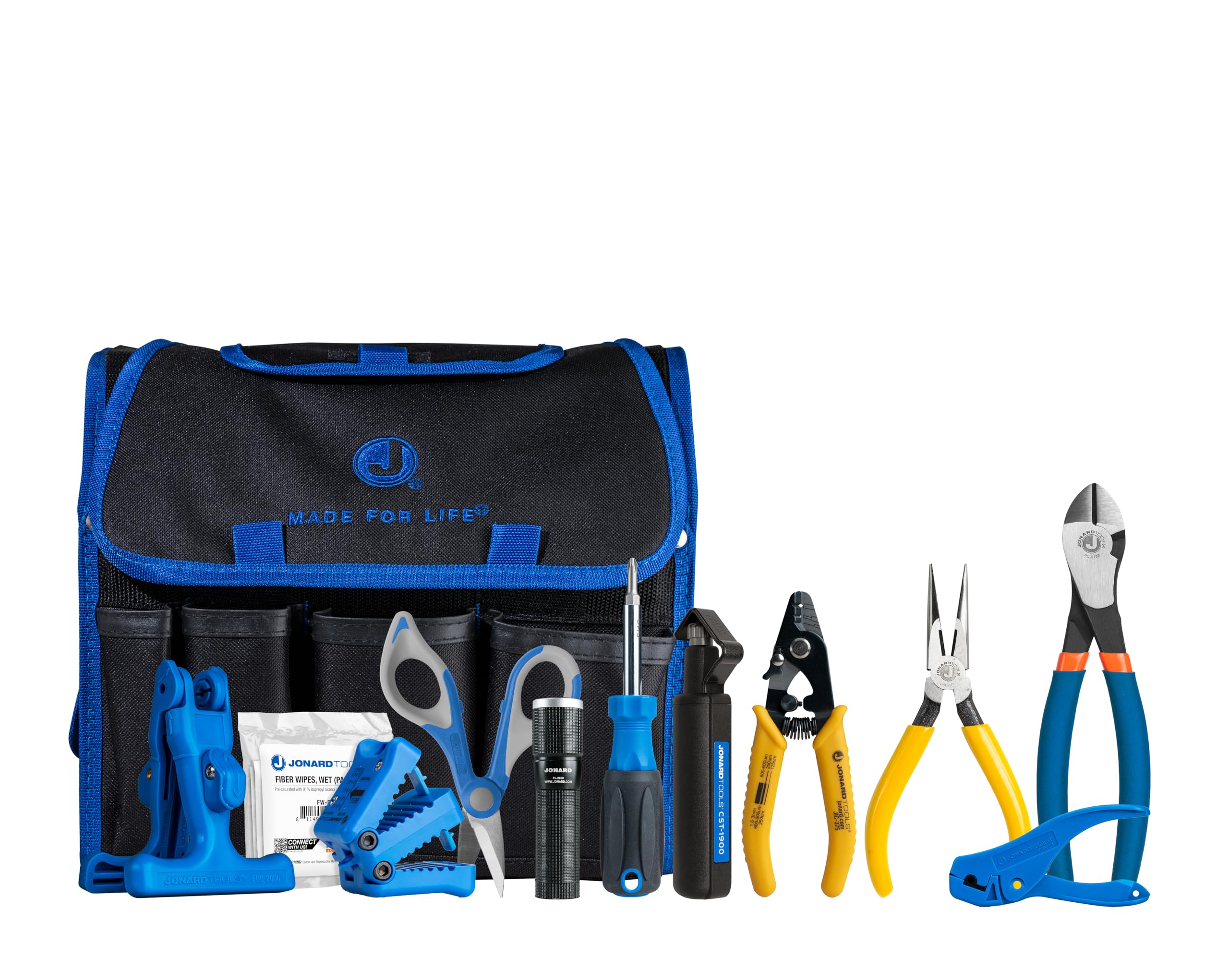 Kit de préparation des fibres optiques Jonard Tools TK-121