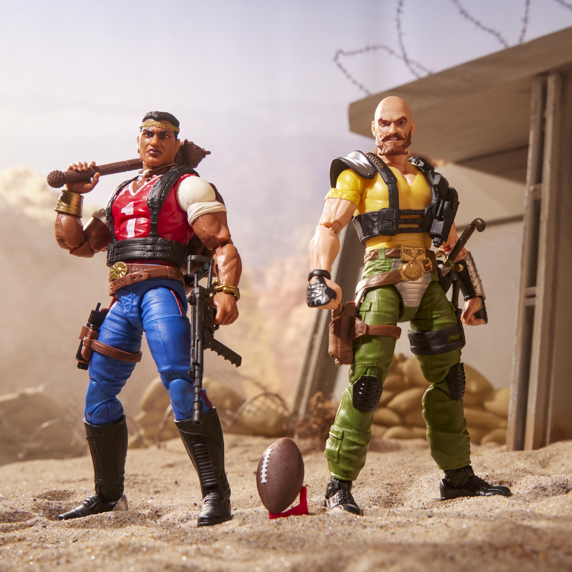 David "Red Dog" Taputapu i Varujan "Taurus" Ayvazyan z kolekcji G.I. Joe Classified Series, nr 193, zestaw z 15-centymetrowymi figurkami kolekcjonerskimi i 20 akcesoriami