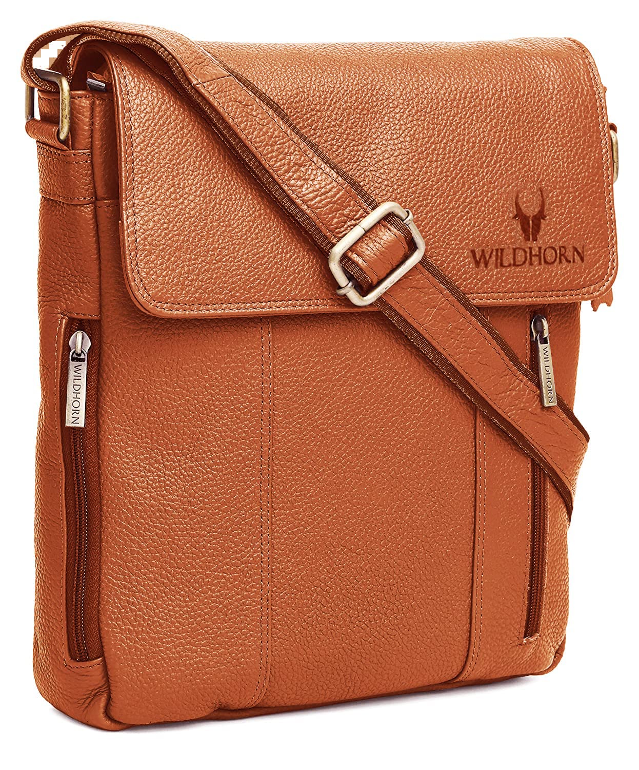 wildhorn Genuine Leather Sling Bag for Men | Stylish, Spacious & Built to Last | Adjustable Strap | 1-Year Warranty-picture-33