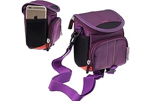 Purple VISSSVI Binocular Carrying Case