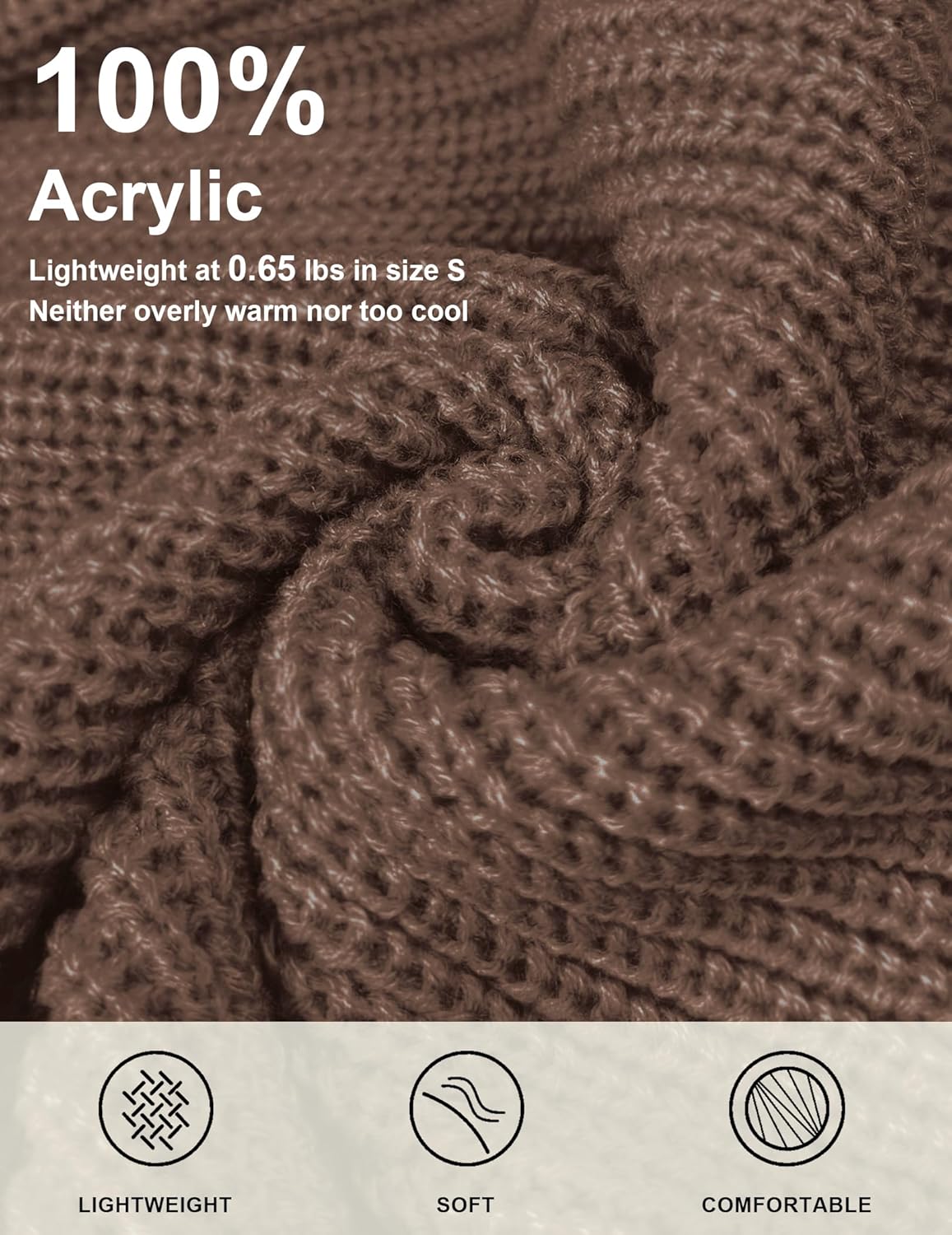 Womens Oversized Cute Cardigans Winter 2026 Ladies Trendy Cozy Knit Sweater Cardigans - Image 6