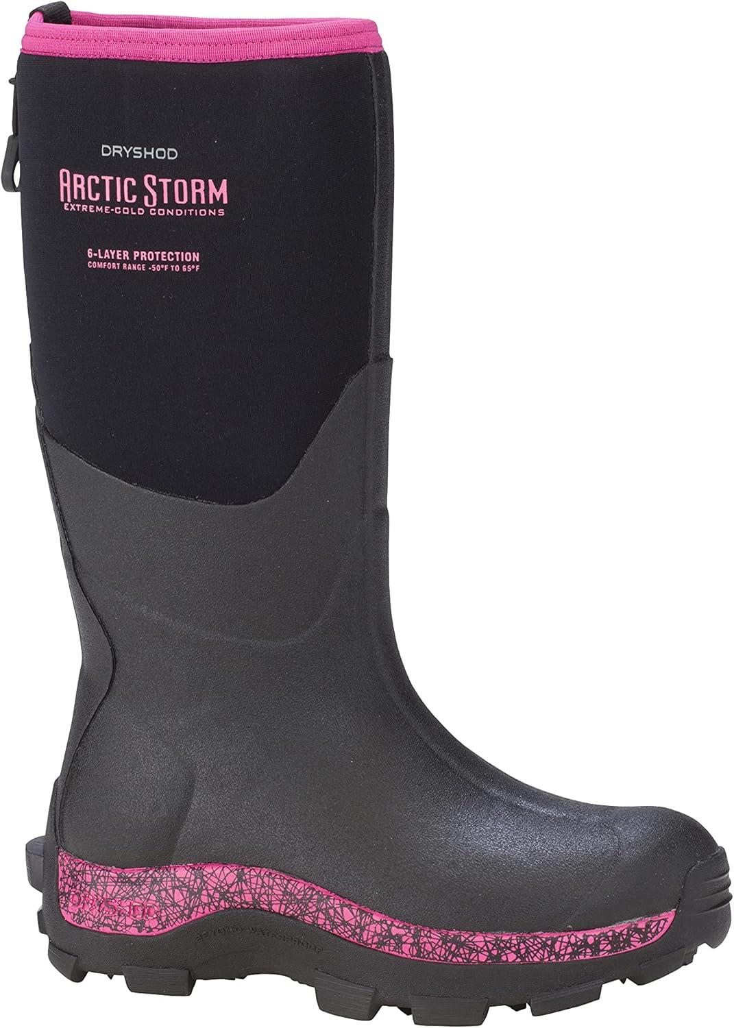 Dryshod Arctic Storm Hi Extreme Cold Conditions Women's Winter Boot | Waterproof | Insulated | ARS-WH - Image 5