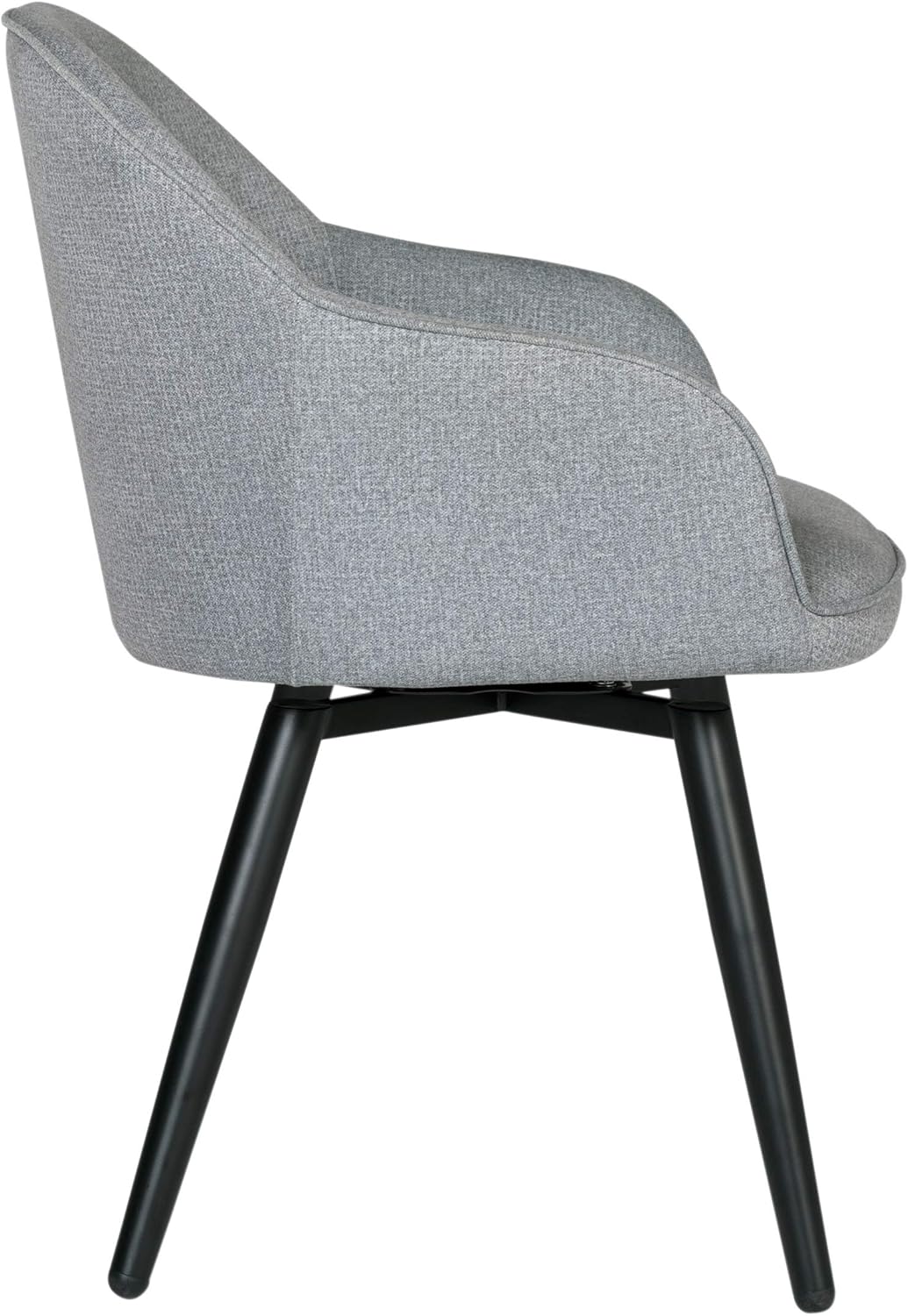 Bеѕt Cуbеr Mоndау 🔥 Studio Designs Home Dome Upholstered Swivel Dining, Office, Heather Grey Accent Chair with Arms and Metal Legs, 24 W x 23 D x 32.5 H Suреr Sаlе 🛒 Studio Designs Home Dome Upholstered Swivel Dining, Office, Heather Grey Accent Chair with Arms and Metal Legs, 24 W x 23 D x 32.5 H