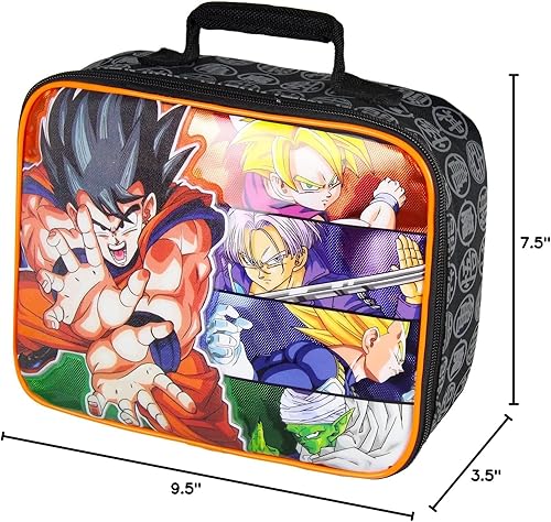 Miniatura 5 de Bioworld Dragon Ball Z - Fiambrera con 5 personajes y panel Goku Kamehameha