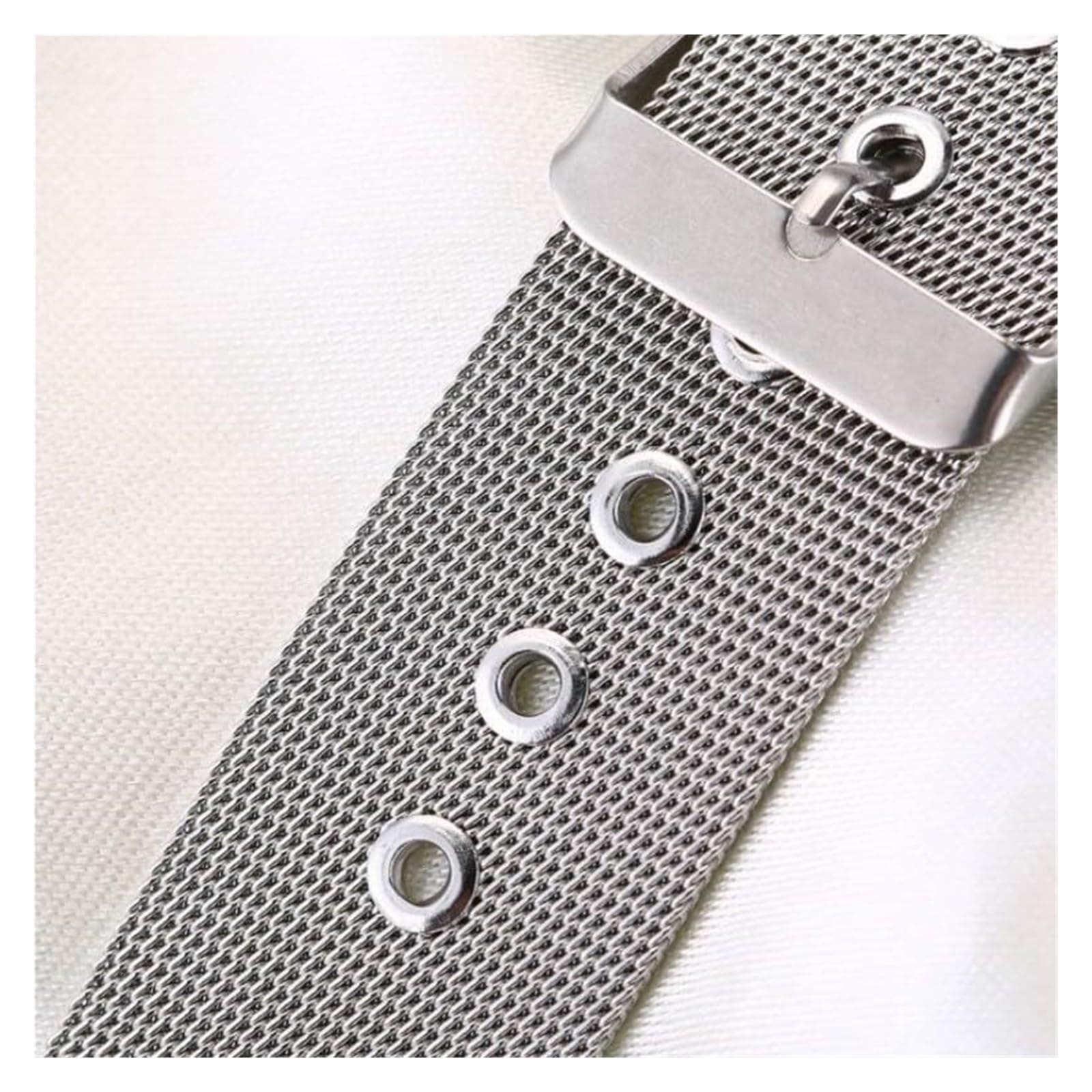 Le bracelet en acier inoxydable Bracelets de montre 12mm 14mm 16mm 18mm 20mm 22mm 24mm bracelet de montre milanais en maille argentée bracelet en acier inoxydable for accessoires de montre universels
