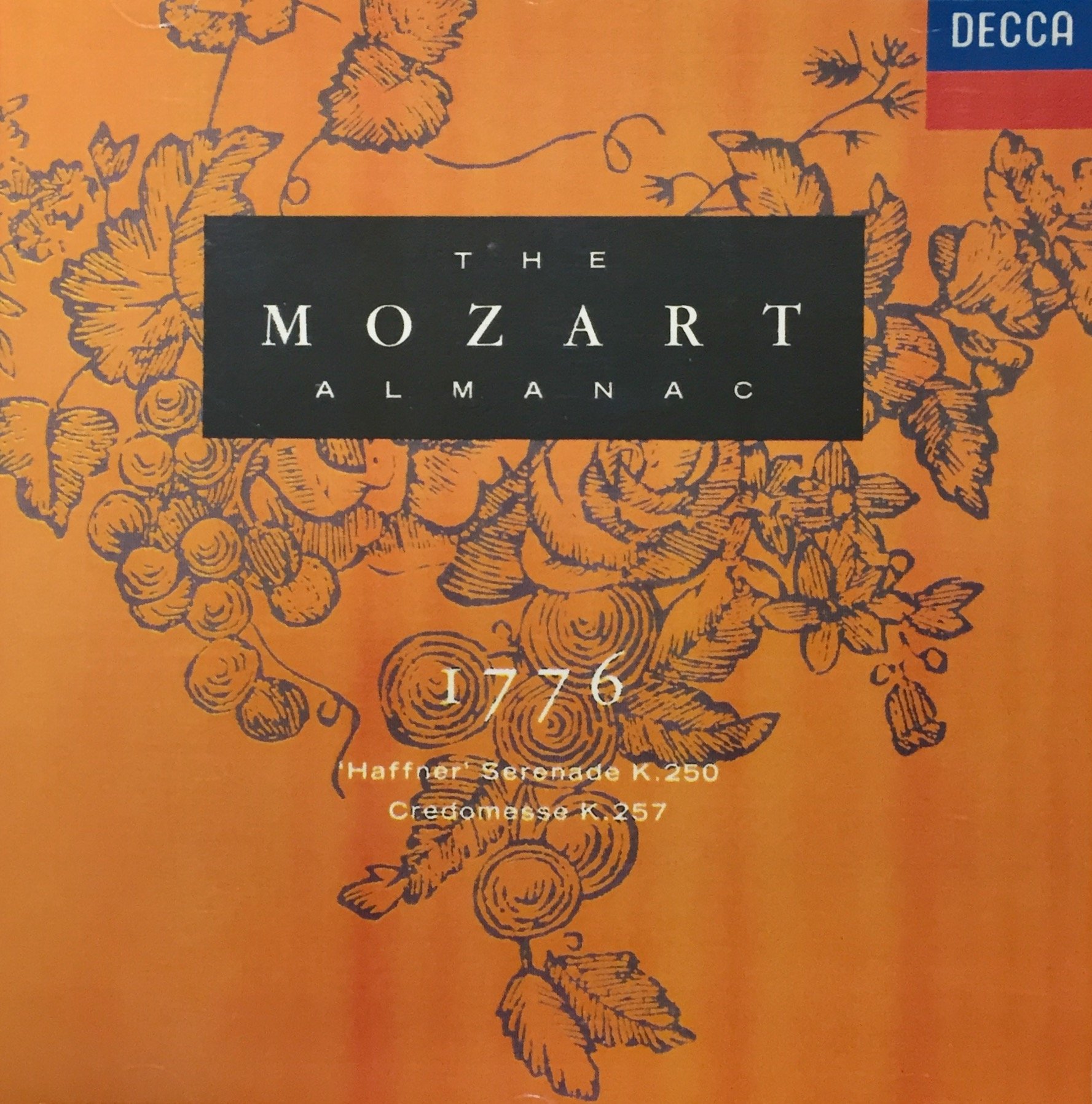 1776 / Serenade 7 [Audio CD] Mozart; Boskovsky; Cleobury and Vienna Mozart Ense