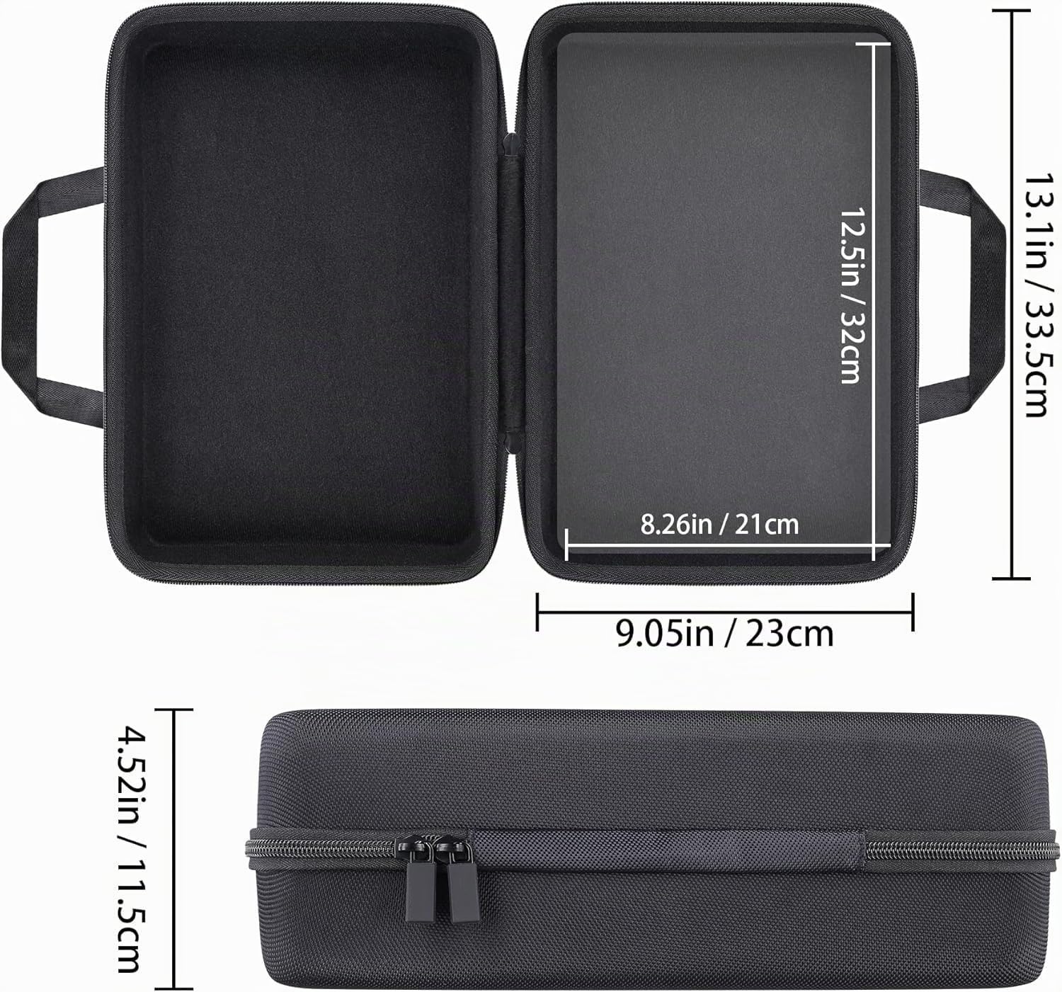 co2CREA Dur Étui de Voyage Rigide Housse Cas pour soundcore Boom 2 Bluetooth Speaker(boîte Seule,Case Only)