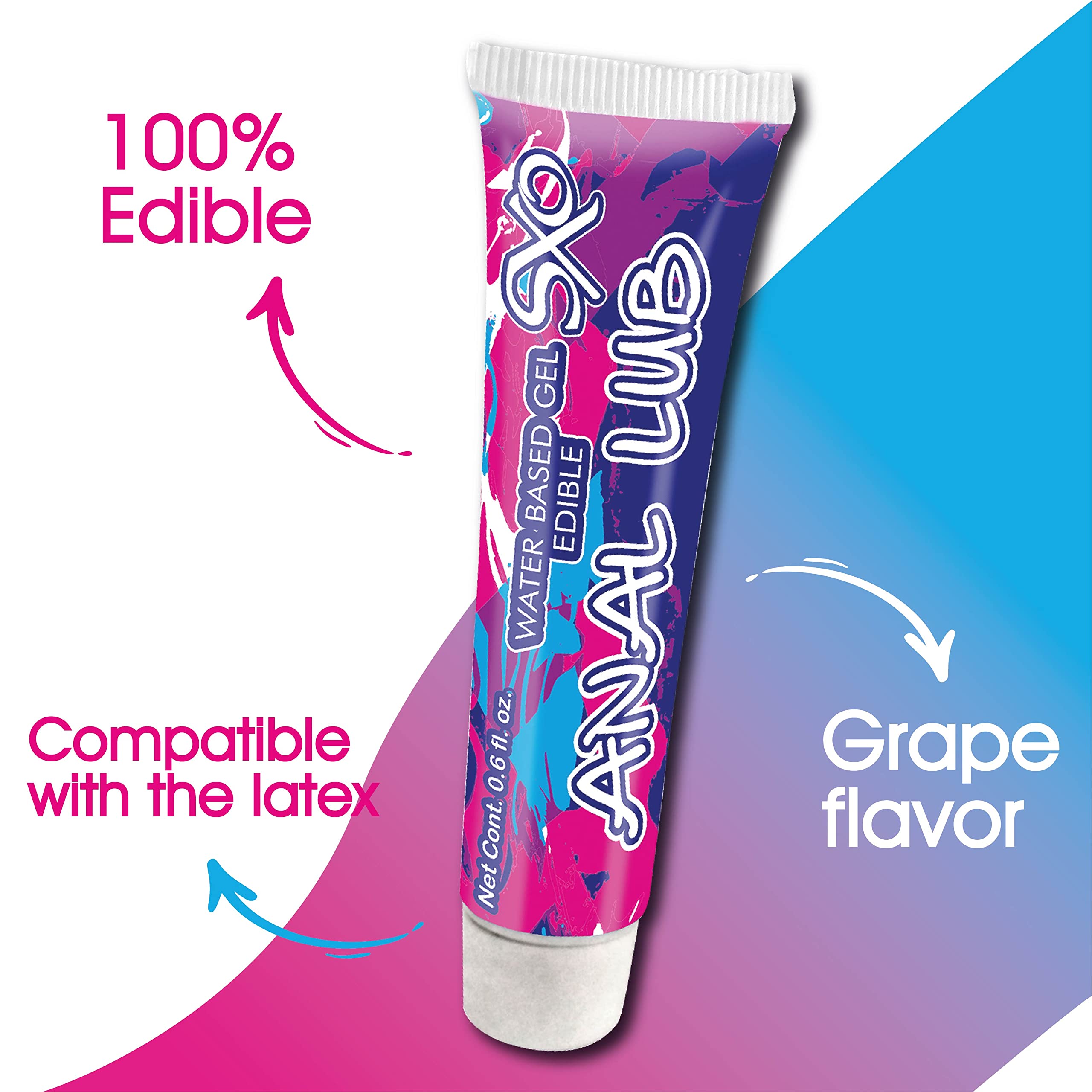 SXO Lubricante especializado 18gr (Anal) : Amazon.com.mx: Salud y Cuidado  Personal