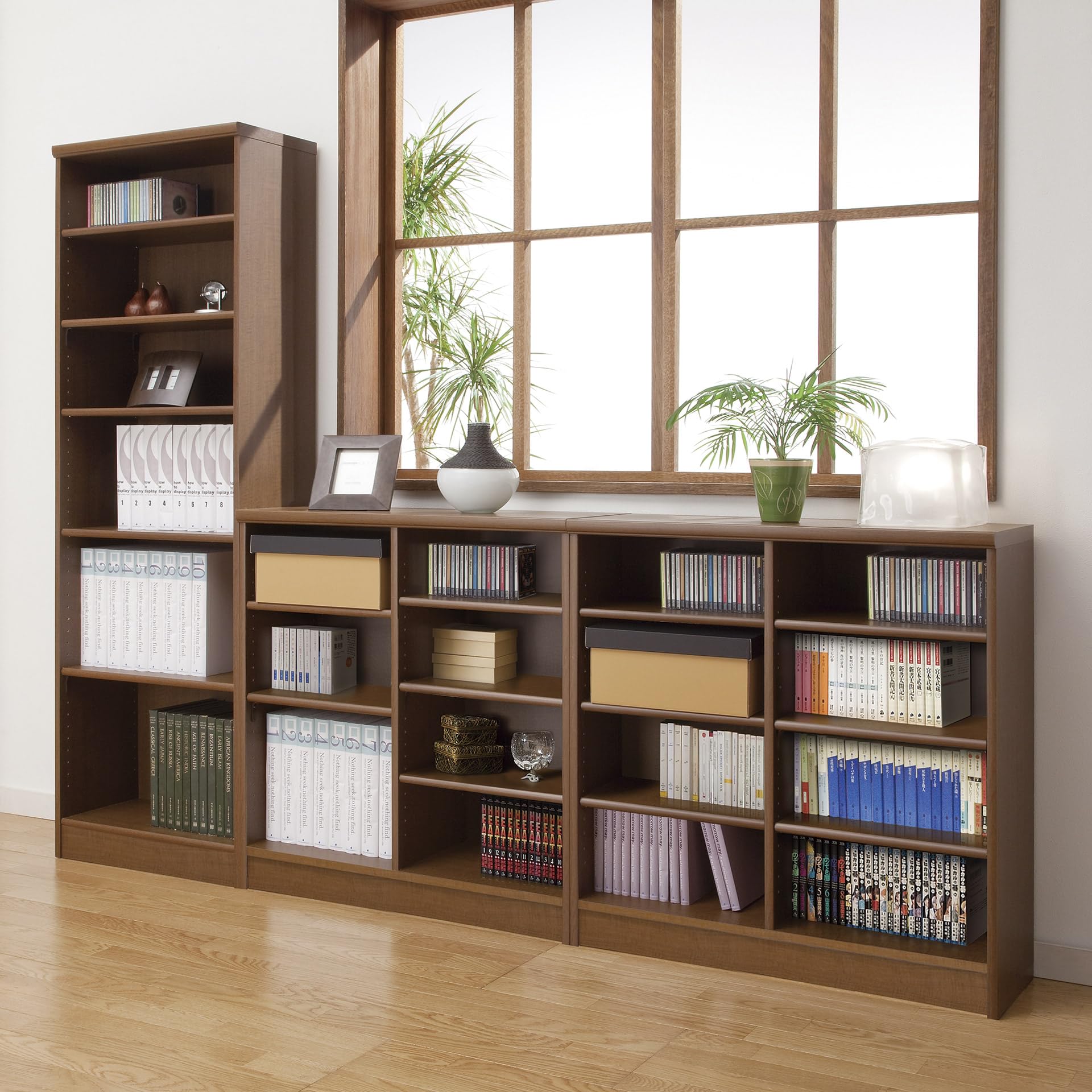 シェルフィット　shelfit
キッチンボード　　NCオーダー
1854 DWW      美品 Amazon｜shelfit オープン本棚 奥行31cm 高さ178cm×幅70.2cm ホワイト