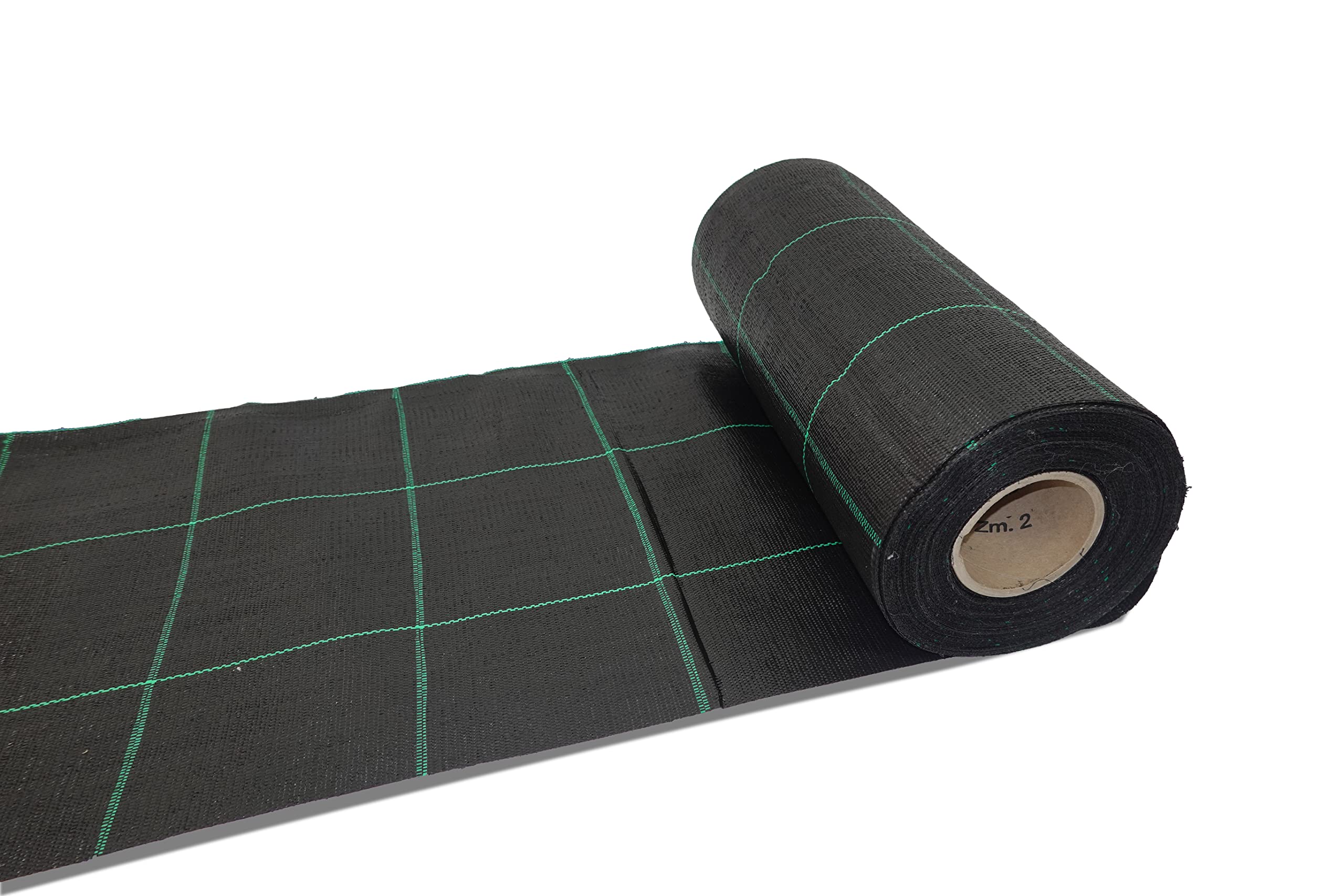160 m² (50m x 3,2m) Czarna Agrowłóknina Ogrodowa Przeciw Chwastom - Agrotkanina 100g/m² - Wysoka Stabilizacja UV - Mata Ściółkująca Przepuszczająca Wodę