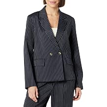 The Drop Womens Liza Relaxed Double-Breasted Blazer