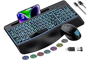 Telylou Ergonomic Keyboard Mouse Combo: Comfort and Efficiency Redefined