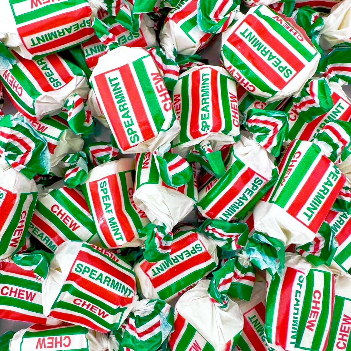 Sponsored Ad – Spearmint Chews Sweets - 1 Kilo Bulk Bag - 1KG - Assorted Sweet Pick and Mix for Parties, Gifts, and Sharing.