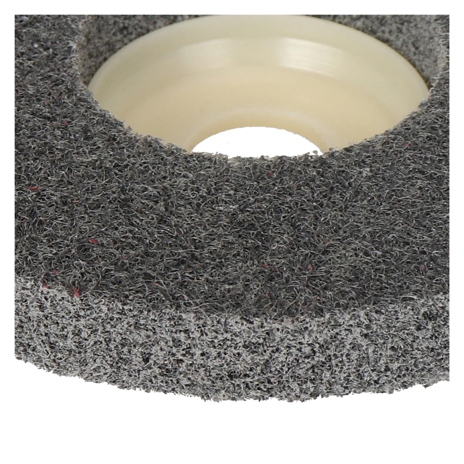 Muela abrasiva Amoladora angular Pulir Disco abrasivo de fibra de nailon de 4 pulgadas y 100 mm, disco abrasivo no tejido 7P, diámetro interior de 16 mm, rueda desoxidante for metal, 2/5/10 unidades(5