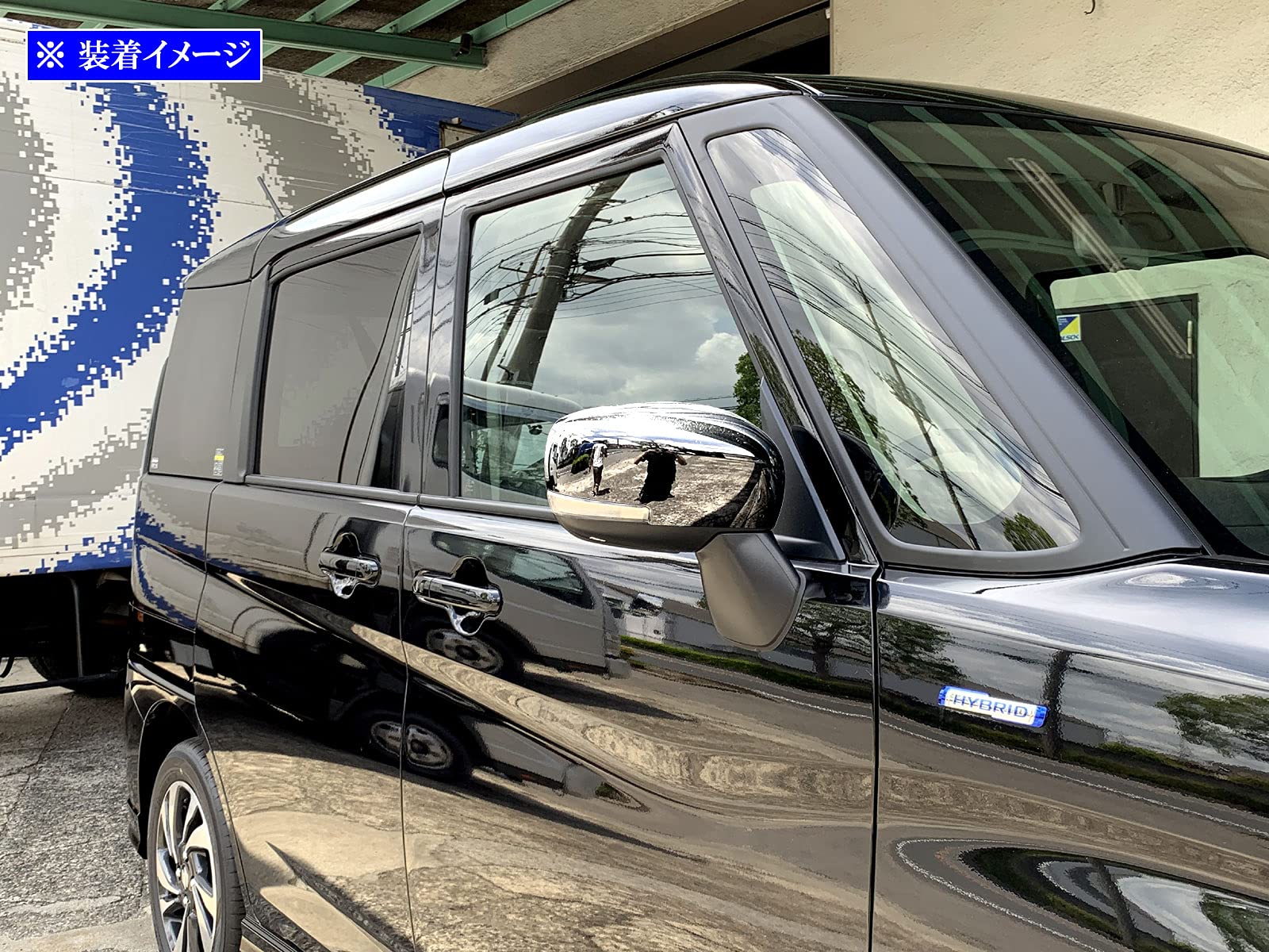 Amazon | BRIGHTZ ソリオ MA27S MA37S メッキドアミラーカバー 【 MIR 
