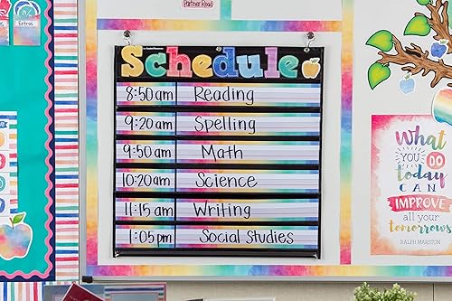 Miniatura 3 de Teacher Created Resources - Organizador con 7 bolsillos (20740), negro