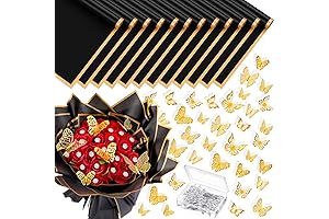 100 Pcs Bouquet Wedding Corsages, Mariposas para Ramos Buchones