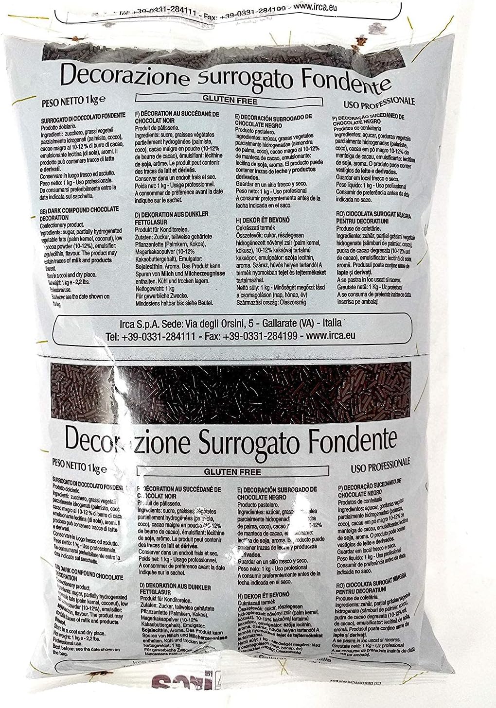 Irca 'Codetta' - Dark Chocolate Vermicelli 1kg