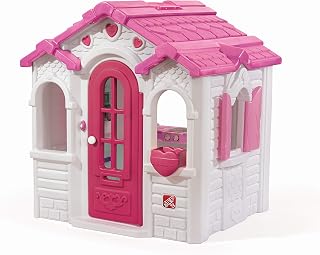Step2 Sweetheart Playhouse: Interactive Indoor/Outdoor Toddler Playset with Doorbell, Phone & Durable Plastic (1.5+ Years)