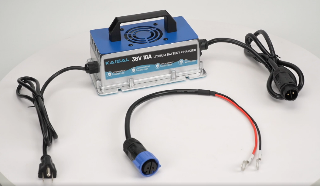 Lithium Battery Charger 36 Volt/43.8V 18A for 36V (38.4V) LiFePO4