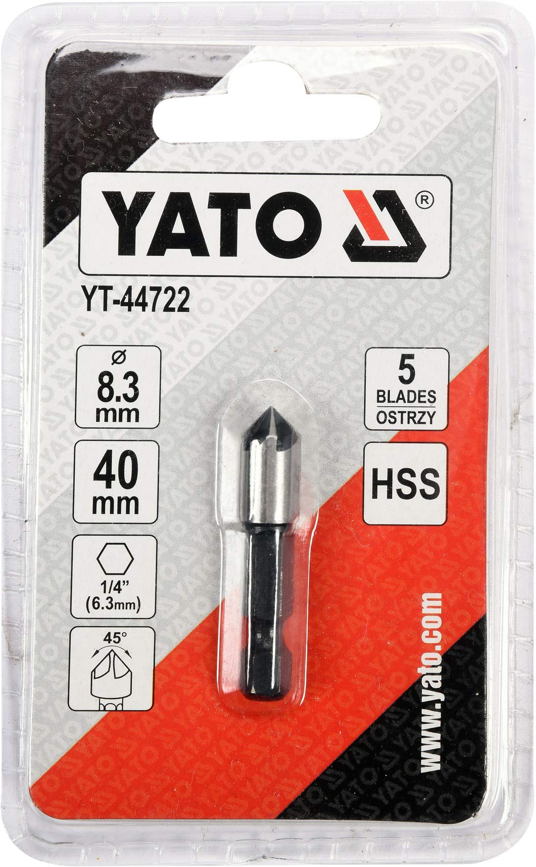 YATO YT-44722 Pogłębiacz stożkowy