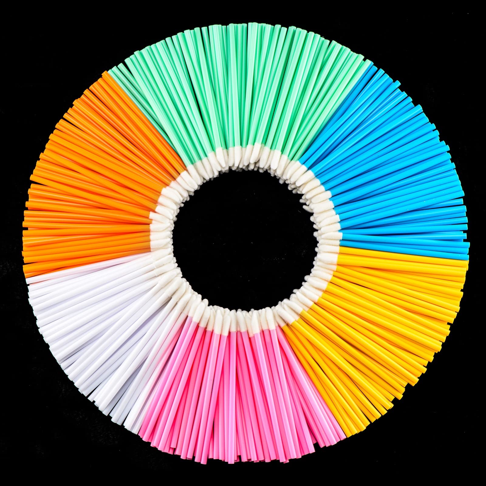 300 PCS Disposable Lip Applicators, Lipstick Brush, Lip Gloss Wands for Makeup, Lash Shampoo Brush for Cleansing, Eyelash Cleansing Brush for Lash Extensions