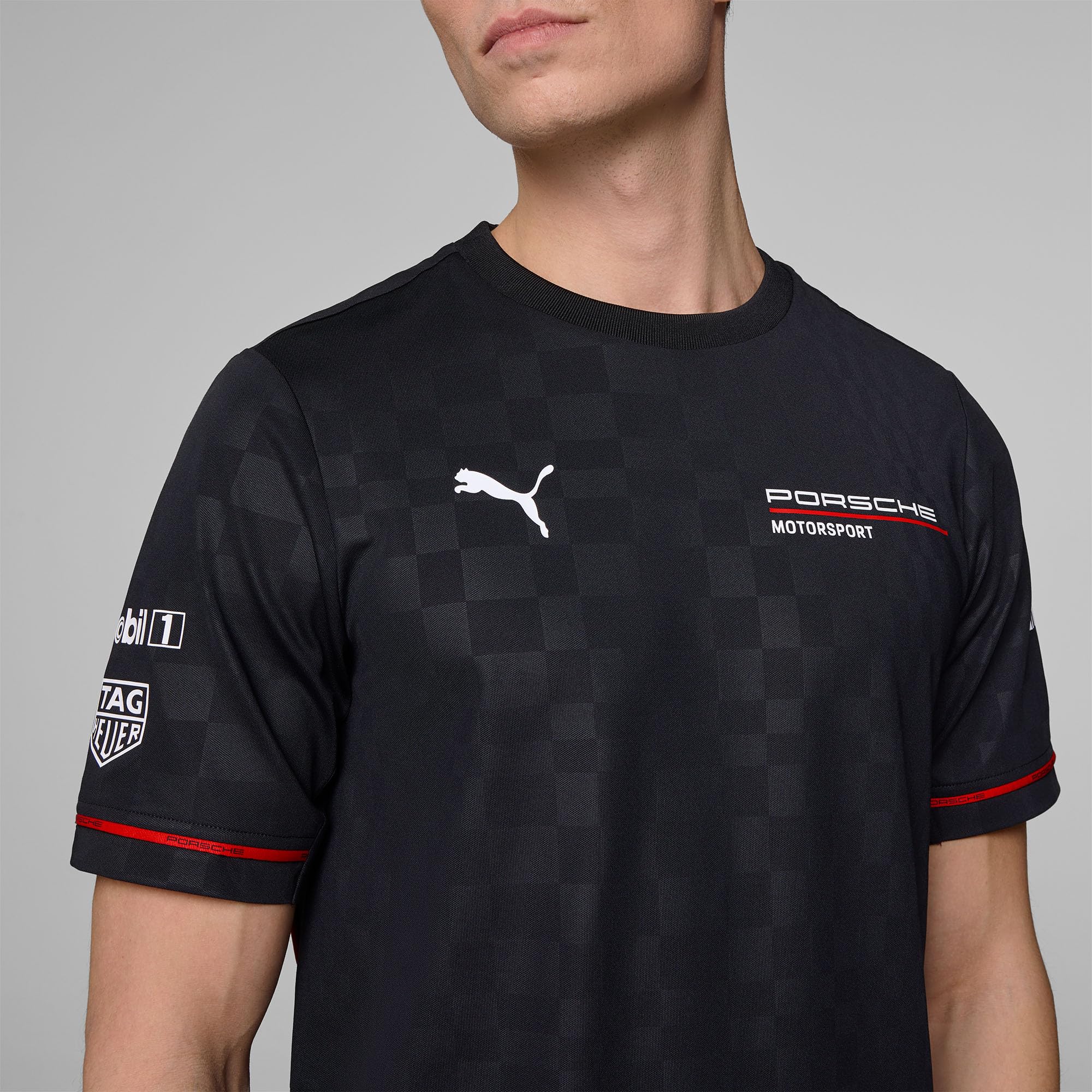 PUMA Porsche Motorsport T-Shirt del Team per Uomo - Nero