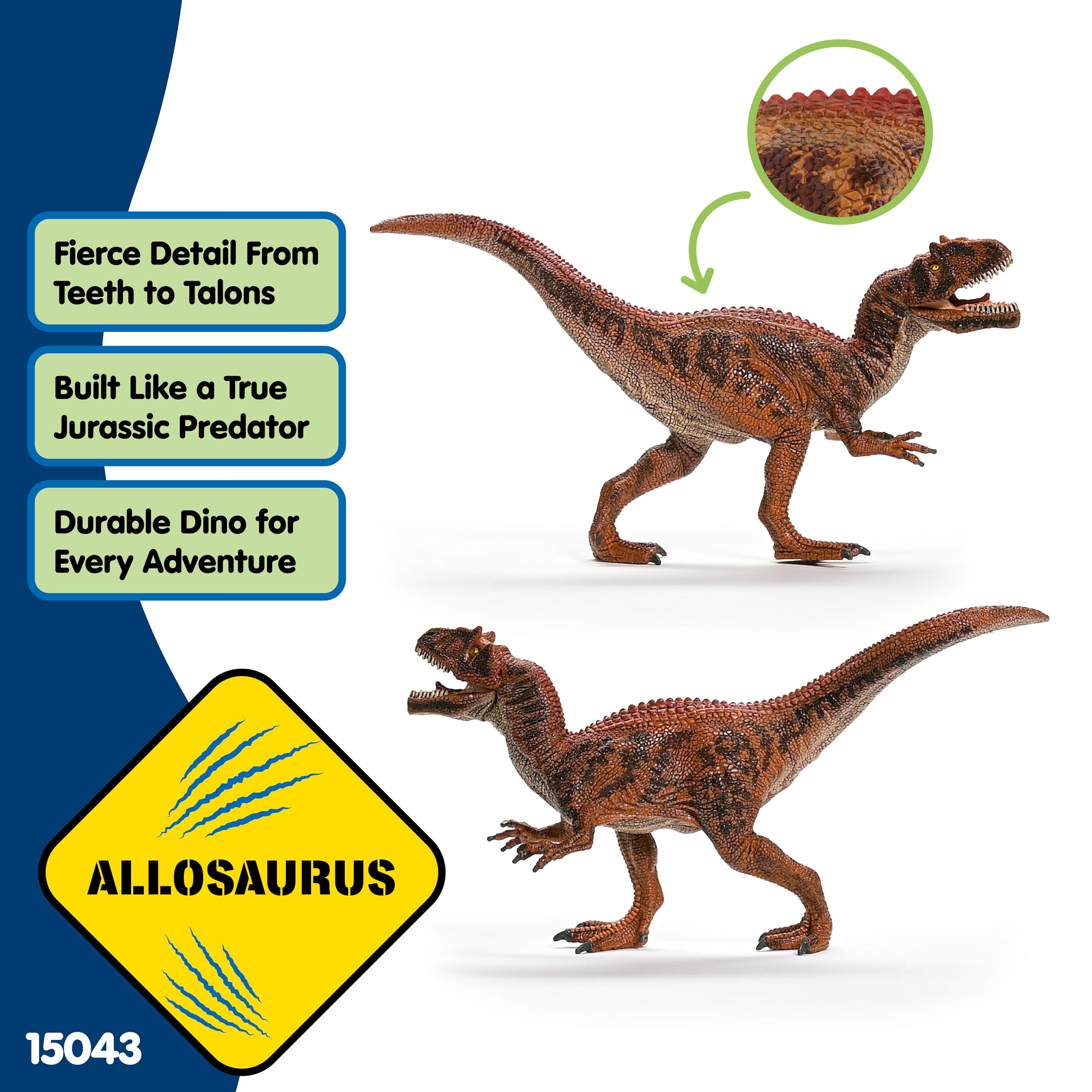 Amazon.co.jp: シュライヒ 恐竜 アロサウルス 15043 : おもちゃ