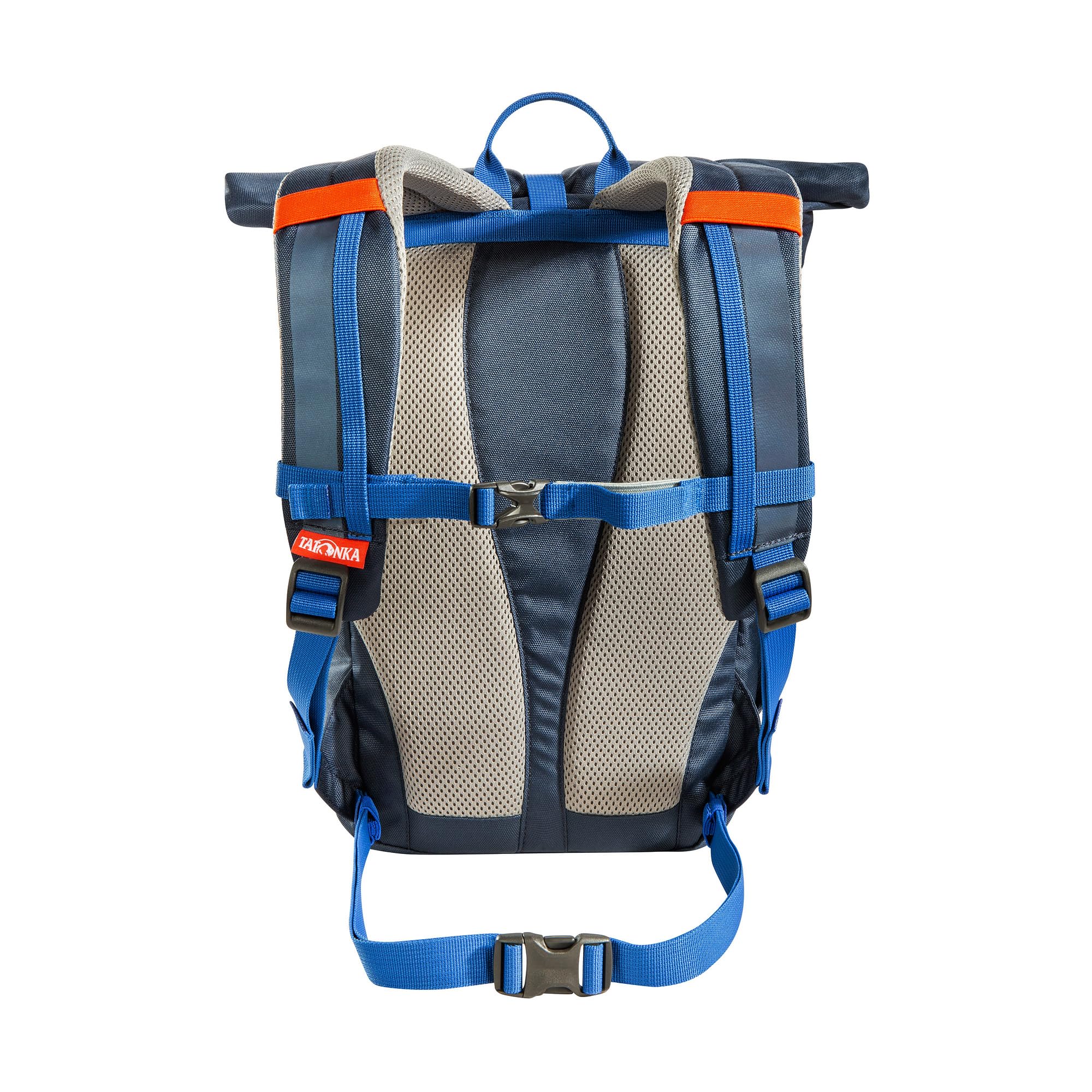 Tatonka Kinderrucksack Rolltop Pack JR 14L - Rucksack für Mädchen und Jungen im Grundschulalter - Inklusive Sitzkissen und Reflektoren für gute Sichtbarkeit