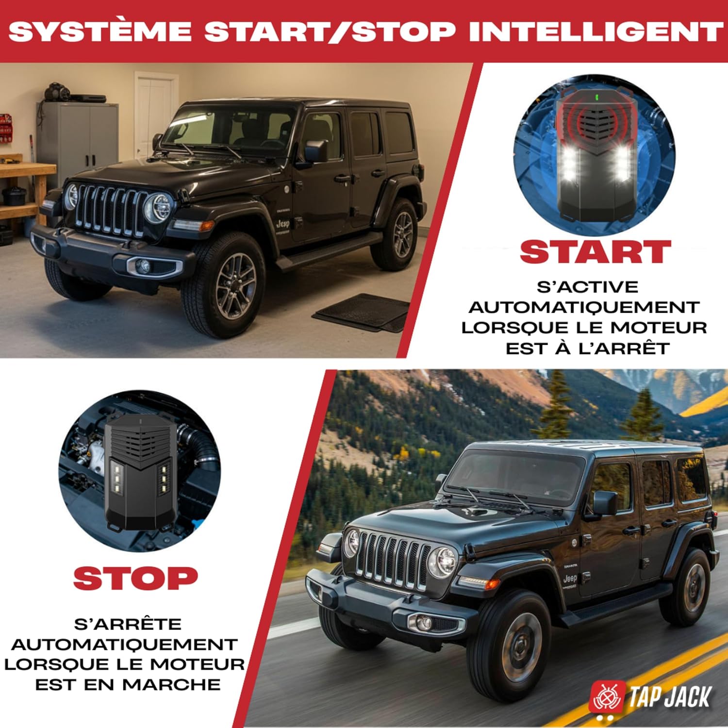 Répulsif À Ultrasons pour Voiture – Anti Fouine, Martre, Rat Et Souris – Double Action Ultrasons + Flash LED – Protection Compartiment Moteur – Fonction Start/Stop Intelligent — vue 5