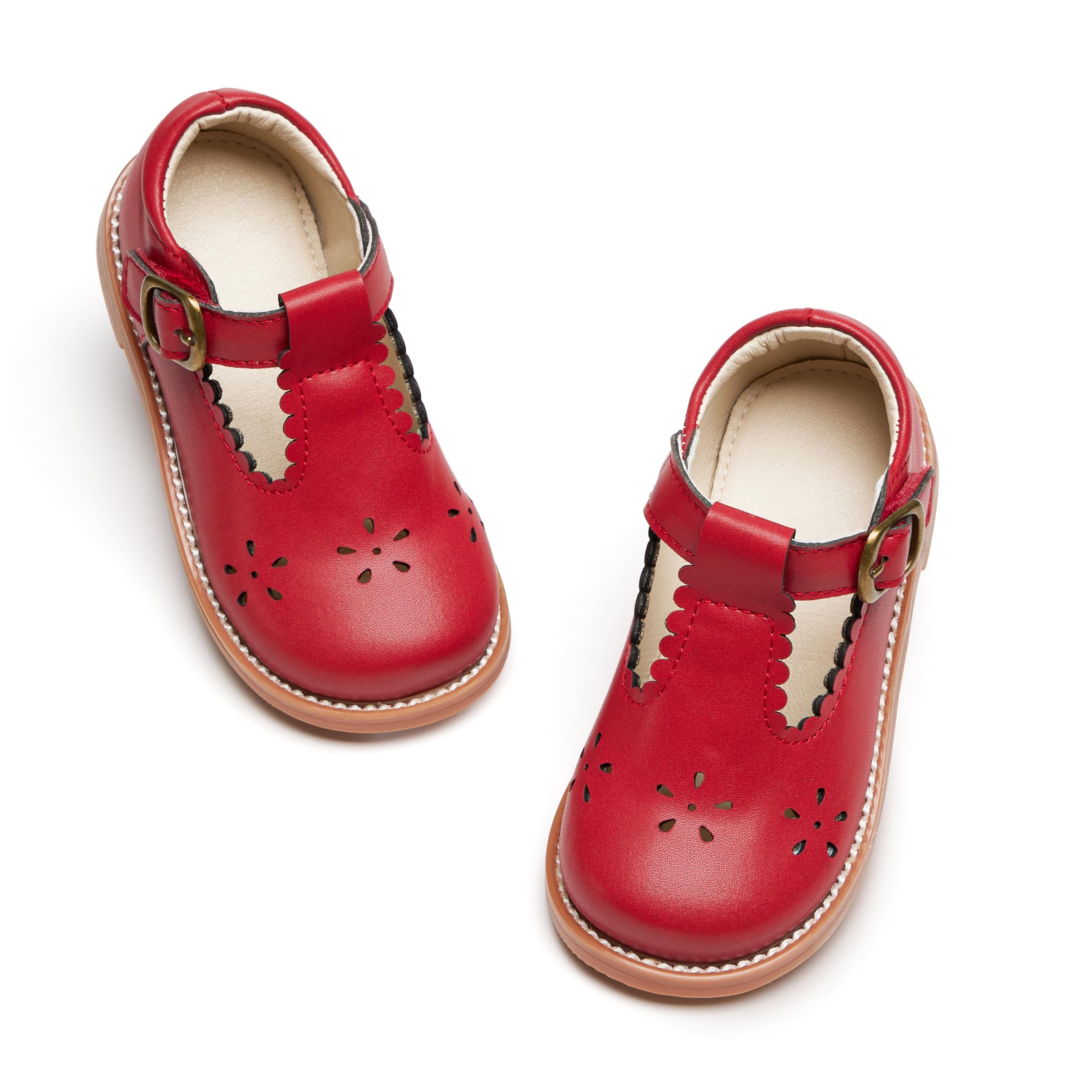 ESTINE Toddler Kids School Uniform Oxford-Little Girls Dress Party Shoes