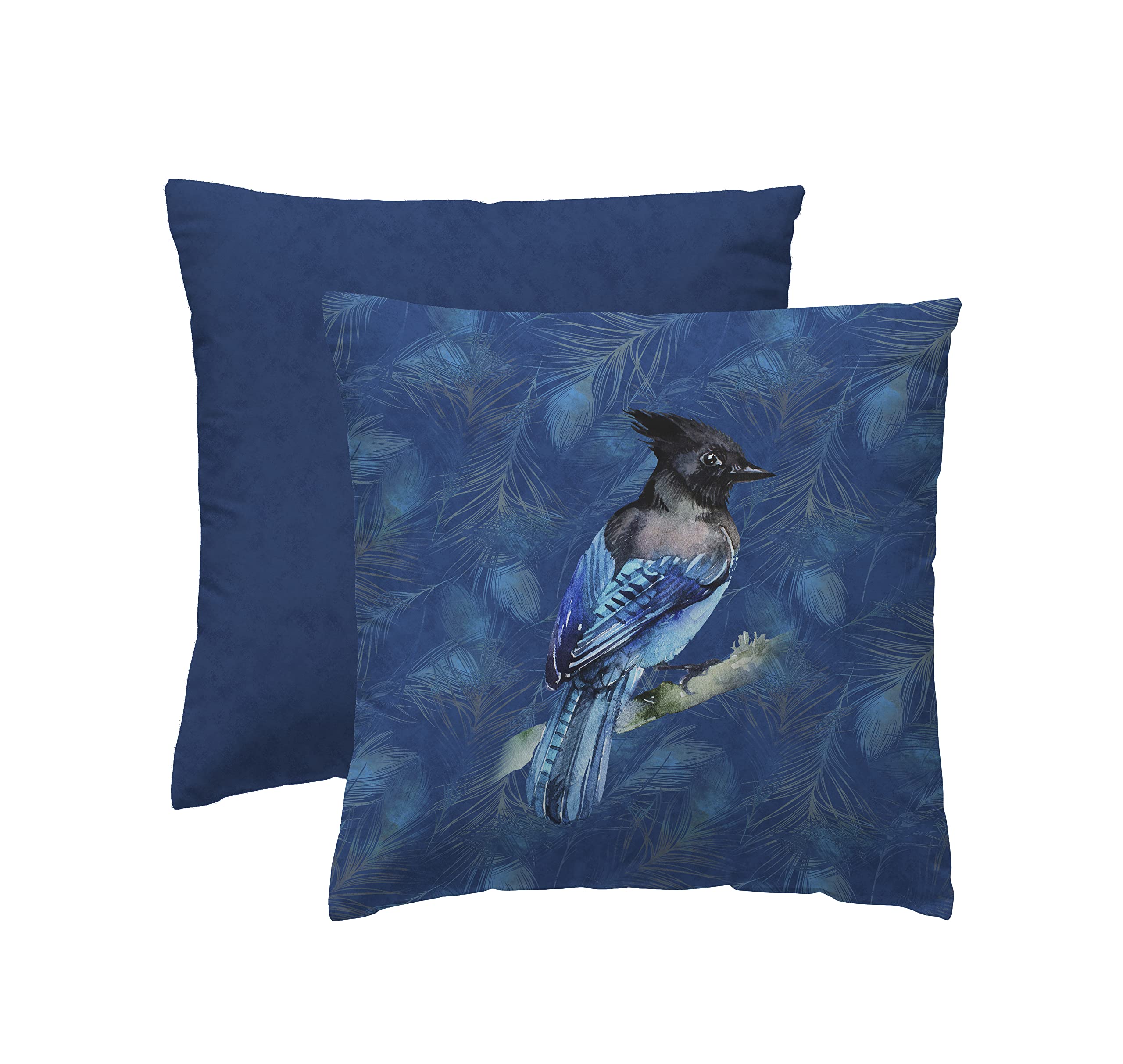 Coussin Velvet Exotic OMBRA garni décoration canapé salon 45x45cm