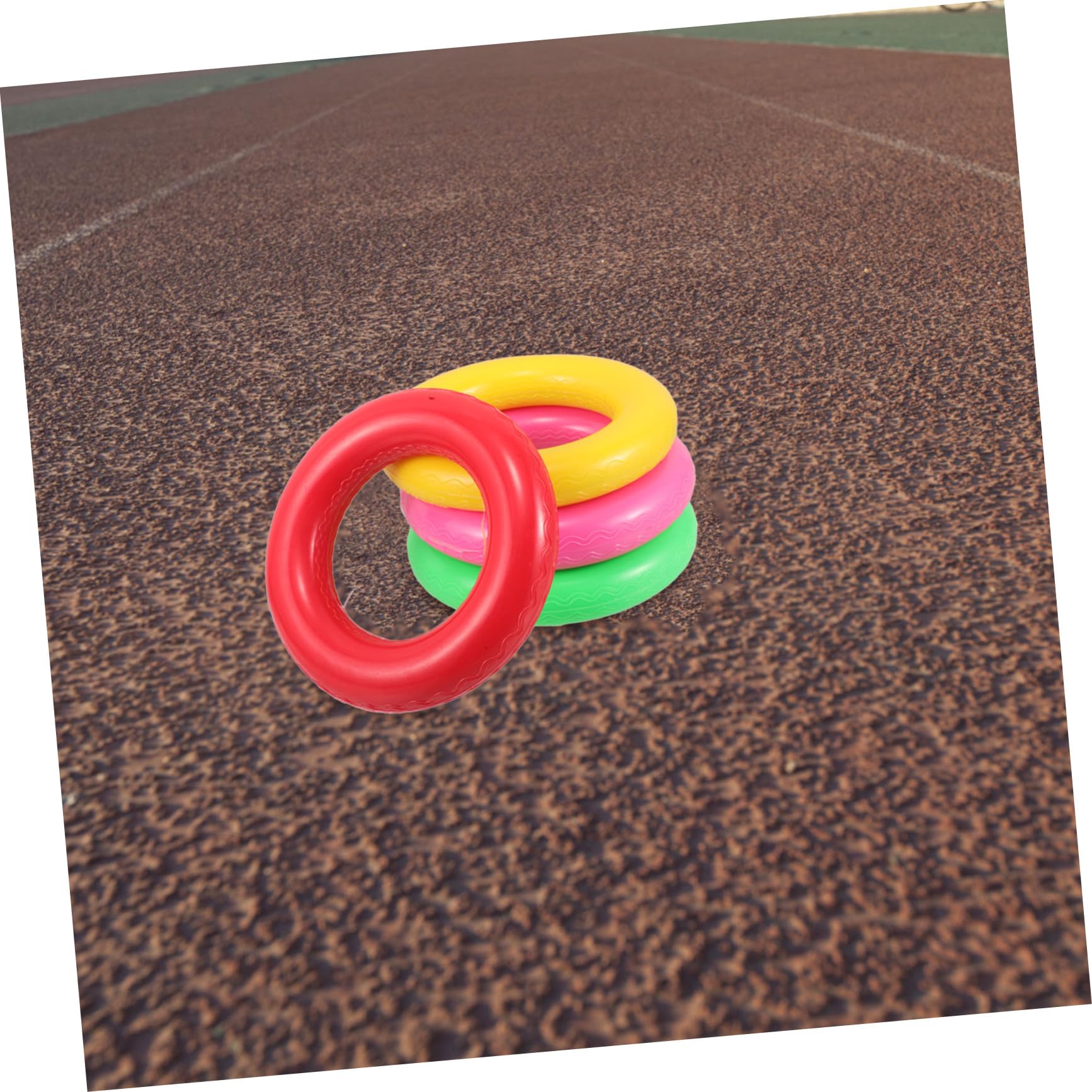 Juguete de Anillo Colorido 4 Piezas de Látex para Niños