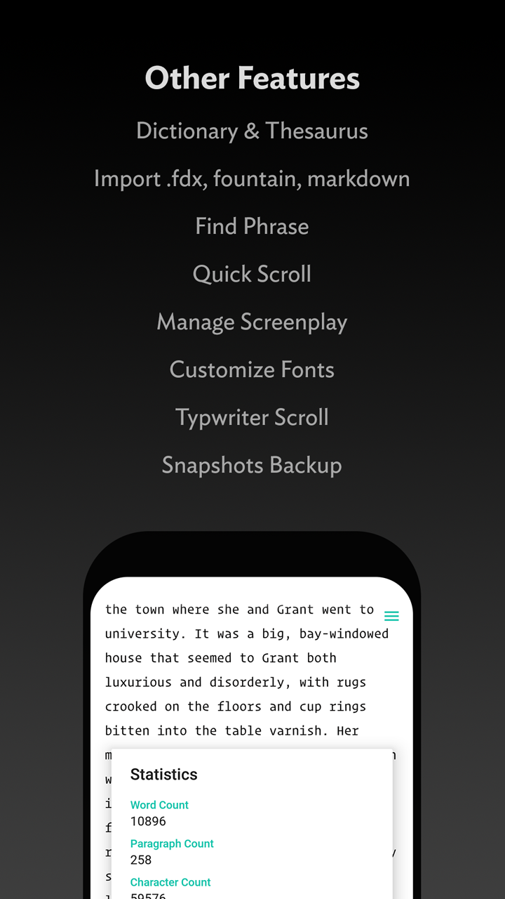 JotterPad - Editor para Escrita Criativa - Aplicativo na Amazon Appstore