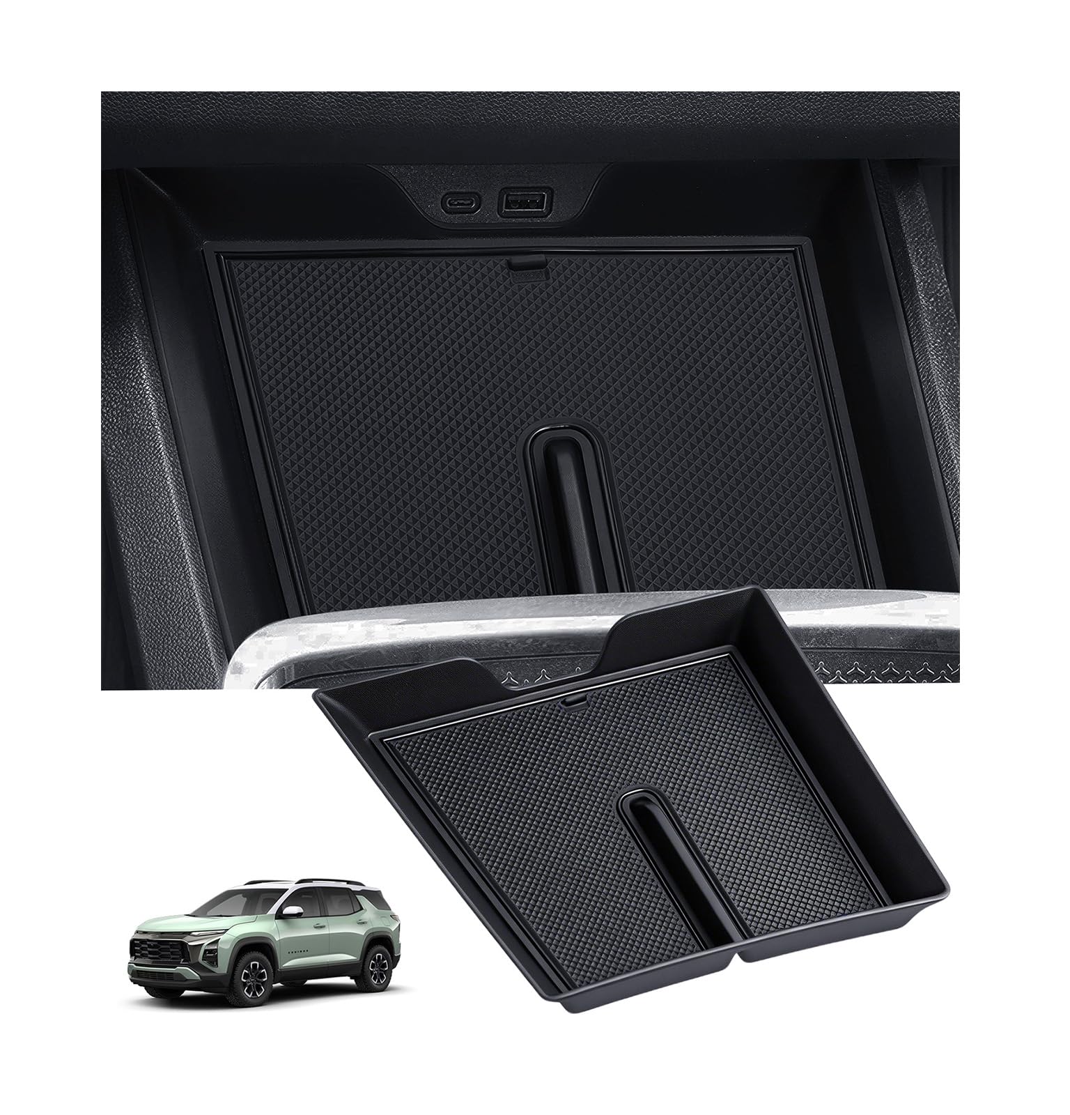 Plateau de rangement sous le siège pour Ford Maverick bac de rangement secret
