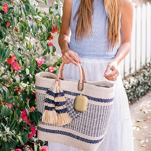 Miniatura 8 de Funda compatible con Airpods Pro de 2 generación, cubierta de piel grabada con flores compatible con Apple Airpods Pro Case 12 USB C, bonita y