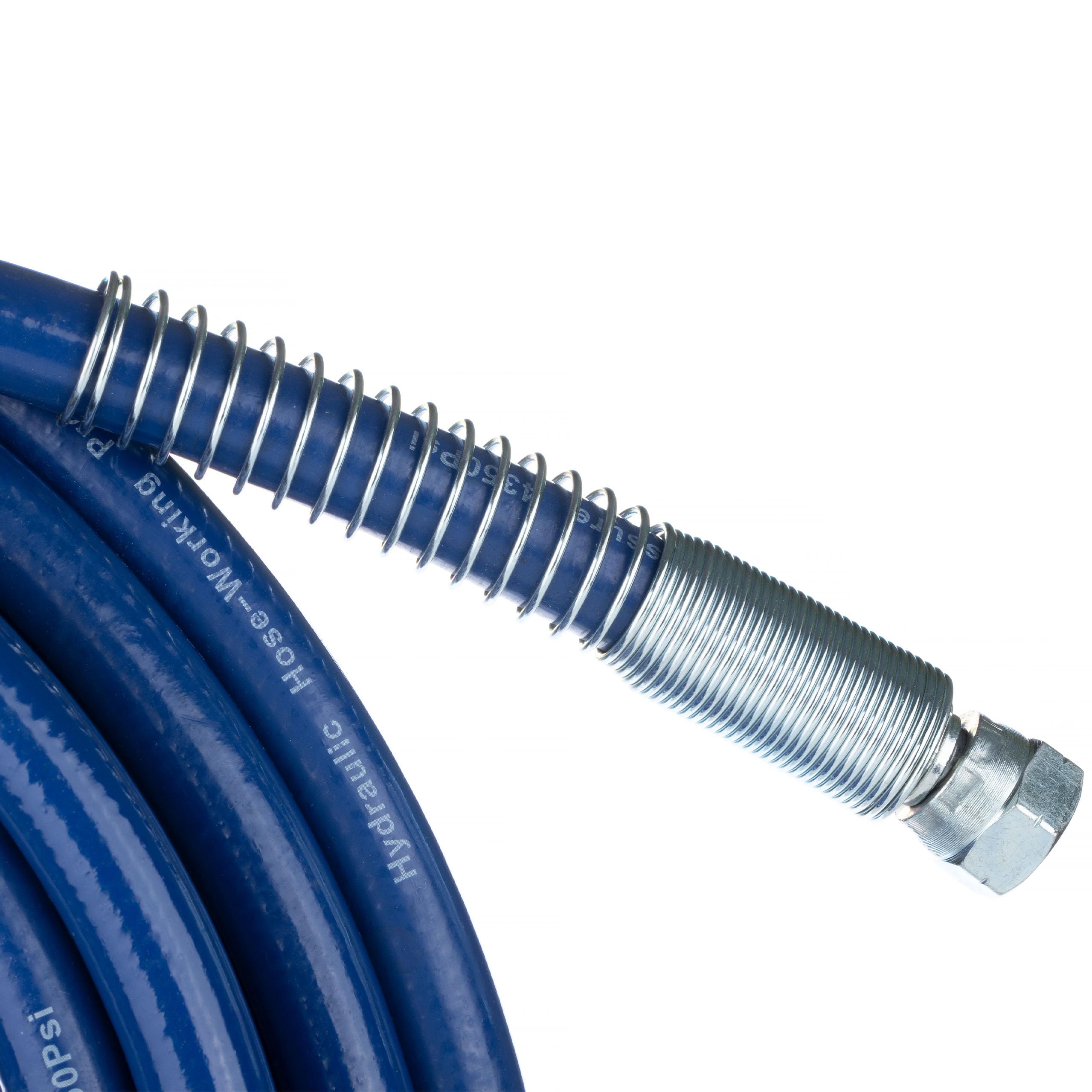 Rosfix Tubo per Airless 3/8" 15m – 227 Bar, Attacchi Girevoli, Rivestimento in Uretano | Compatibile con Graco, Wagner, Titan | Accessorio per Verniciatura Professionale