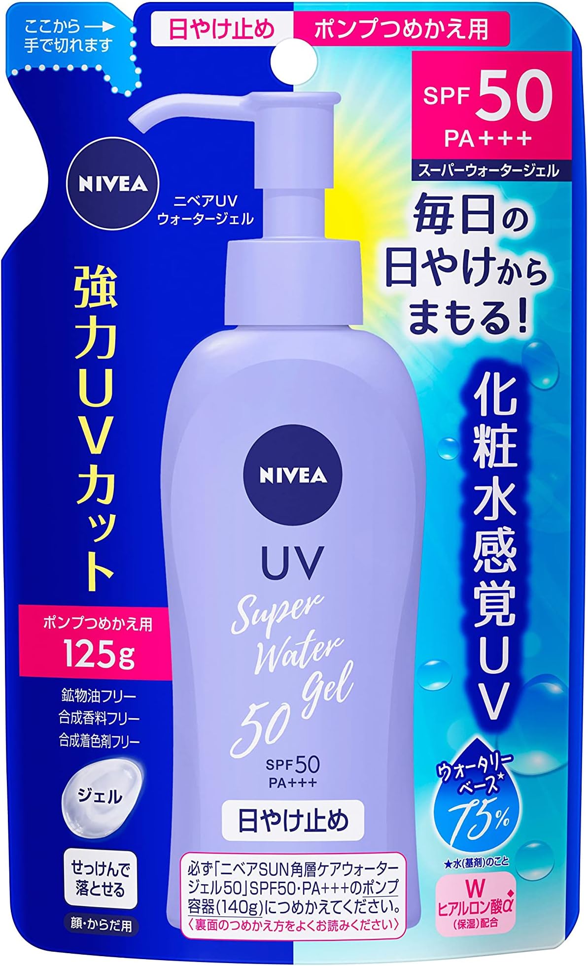 Protect Super Water Gel SPF50 / PA +++ [refill] (125g)