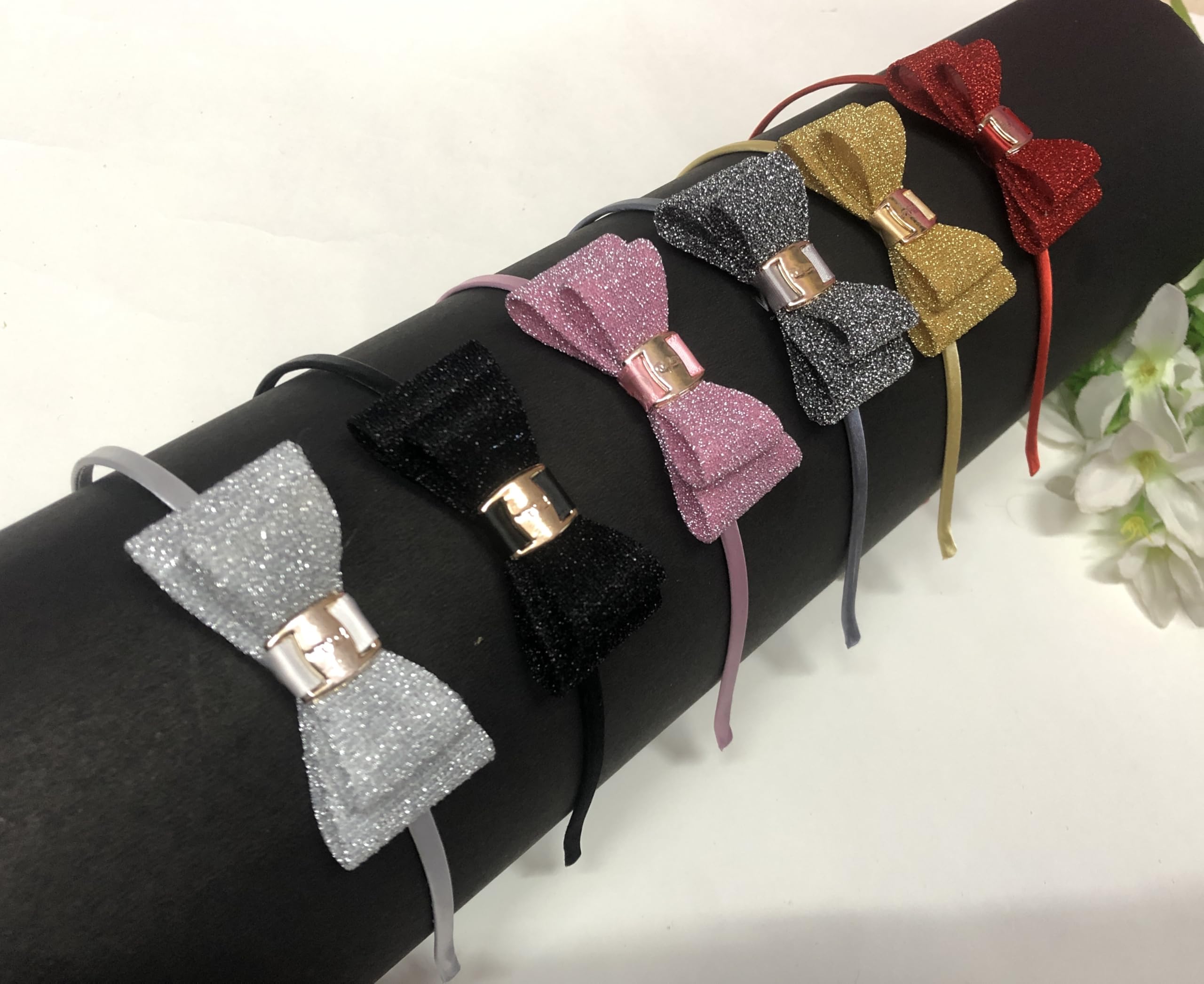 Samyak Combo Of Kids Girls Hair Bands Headbands Kanjak Gifts For Girls Pack Of 12, Birthday Return Favour Hair Accessories (12, Multicolor)